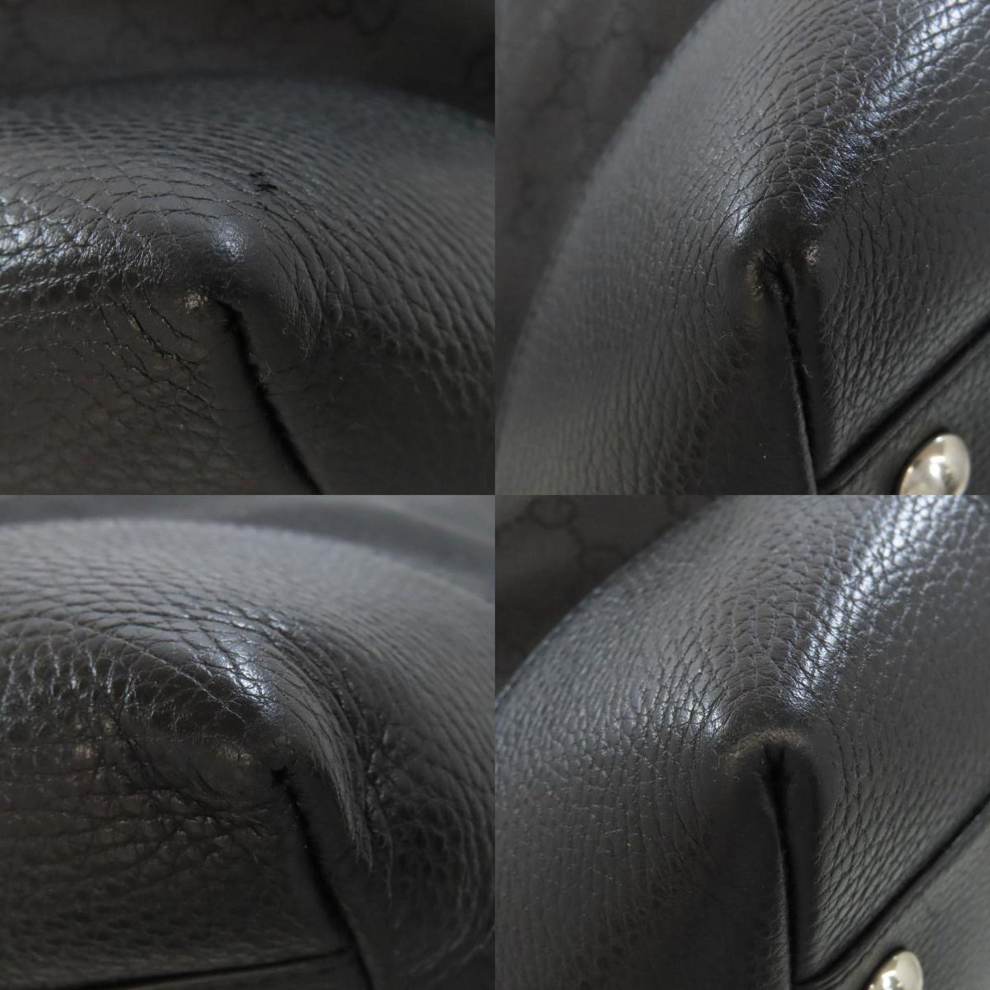 Gucci 449180 Gg Outlet Boston Bag Nylon Material