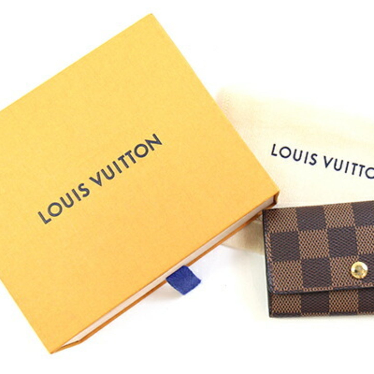 Louis Vuitton 6-Key Case Damier Multicle 6 N62630 Keys