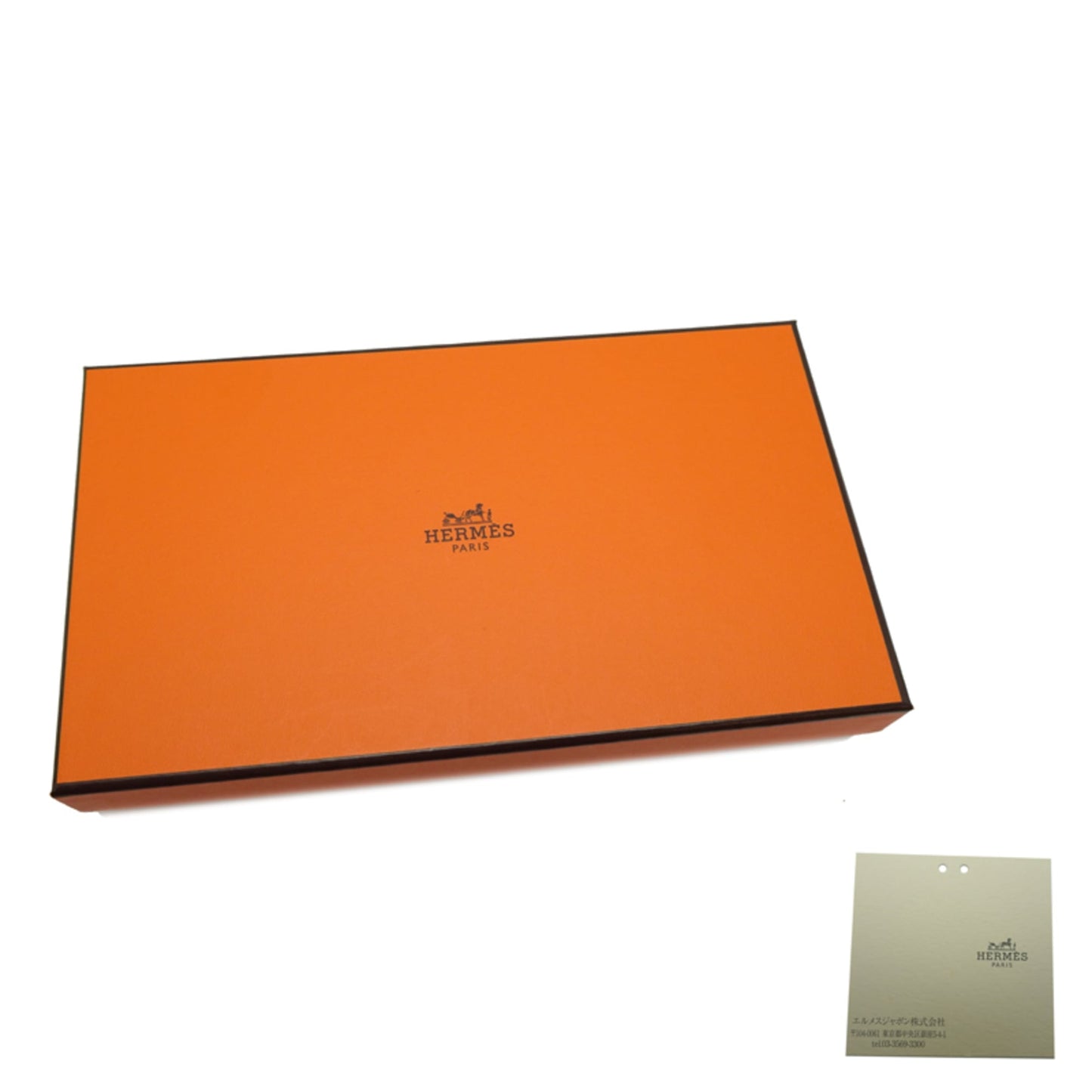 Leather Hermes Long Wallet (Bi-Fold) Epsom