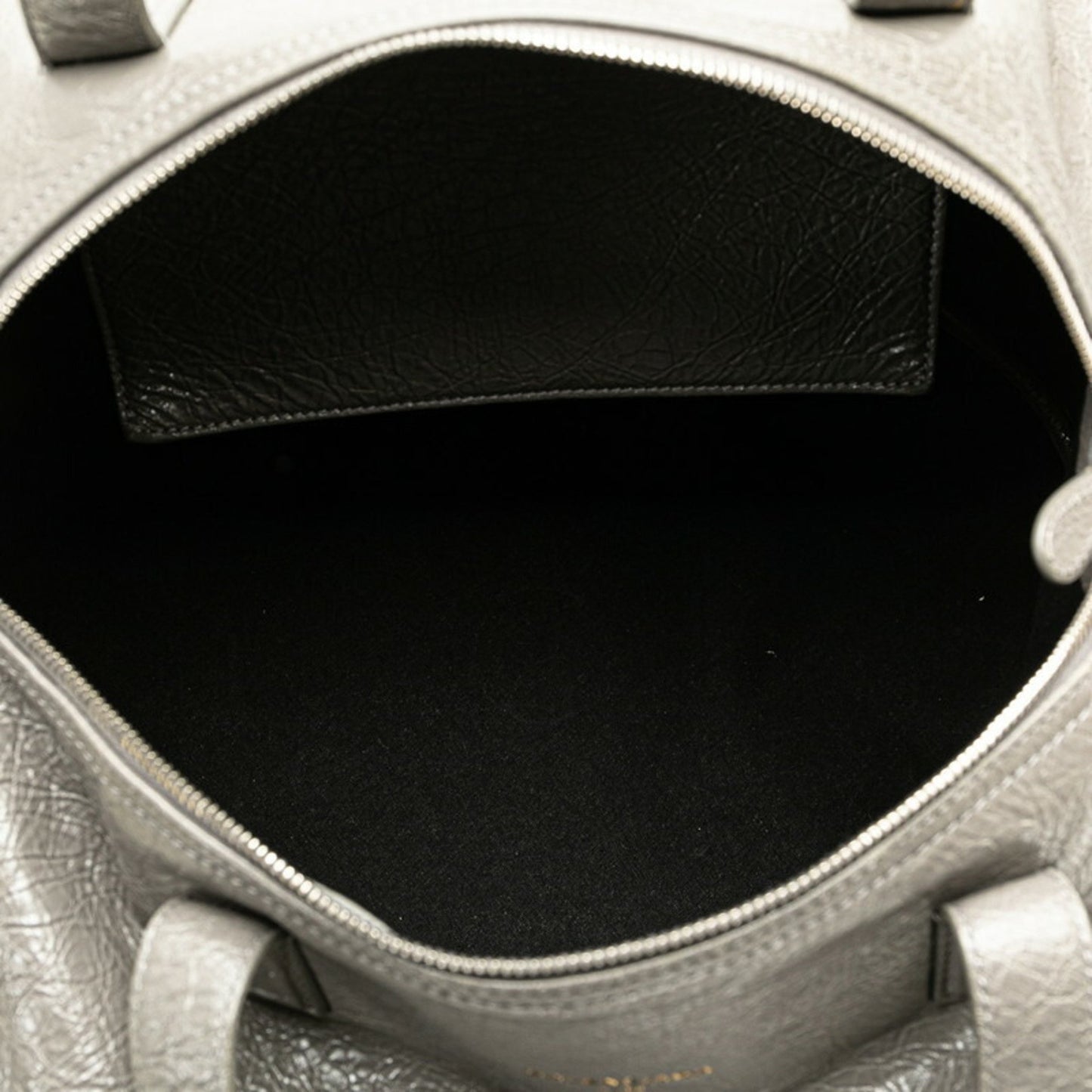 Balenciaga Air Hobo Boston Bag Shoulder Grey Leather