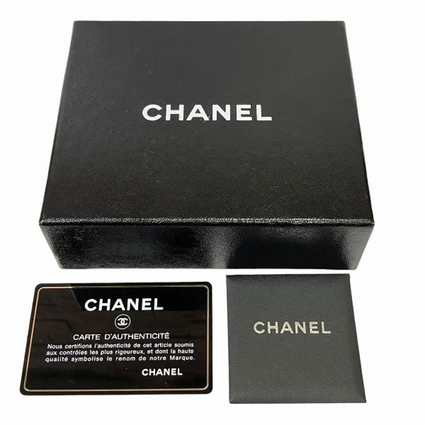 Chanel 2.55 Black Leather Wallet Bi-Fold