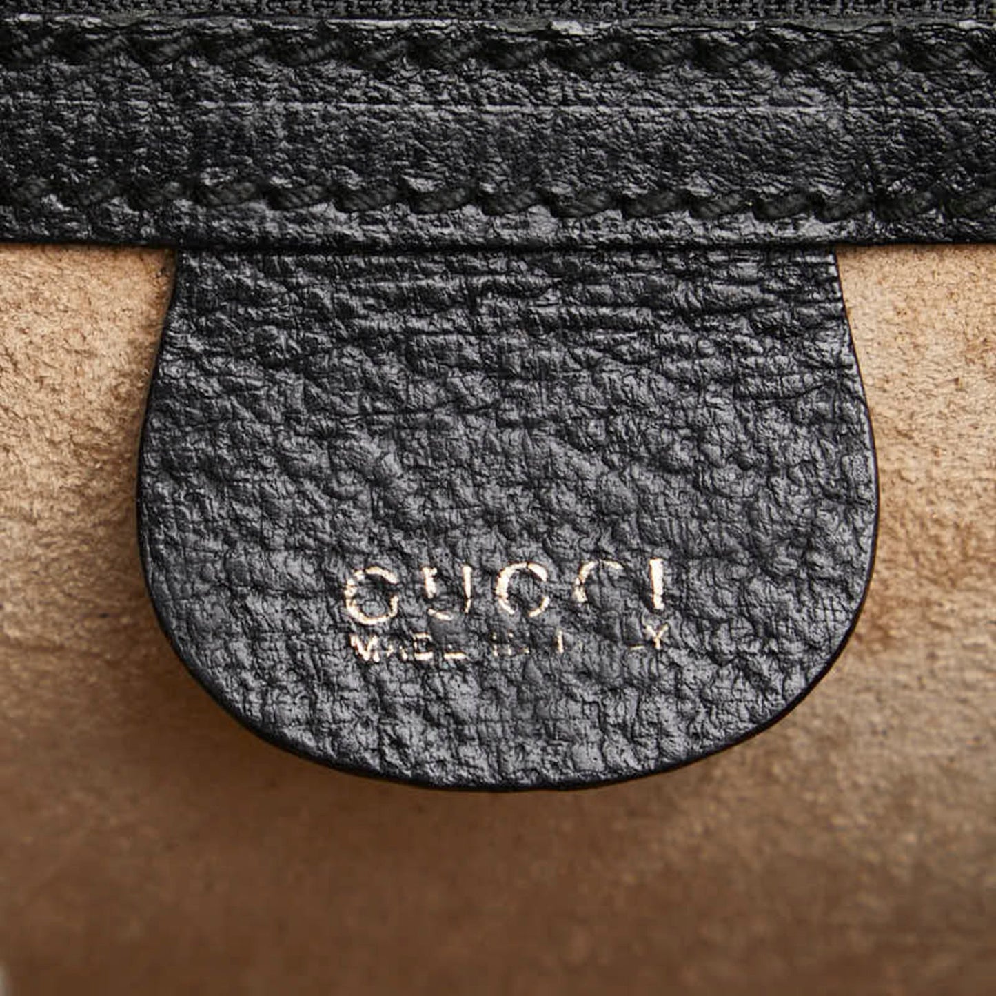 Gucci Second Bag 018 122 1940 Black Leather