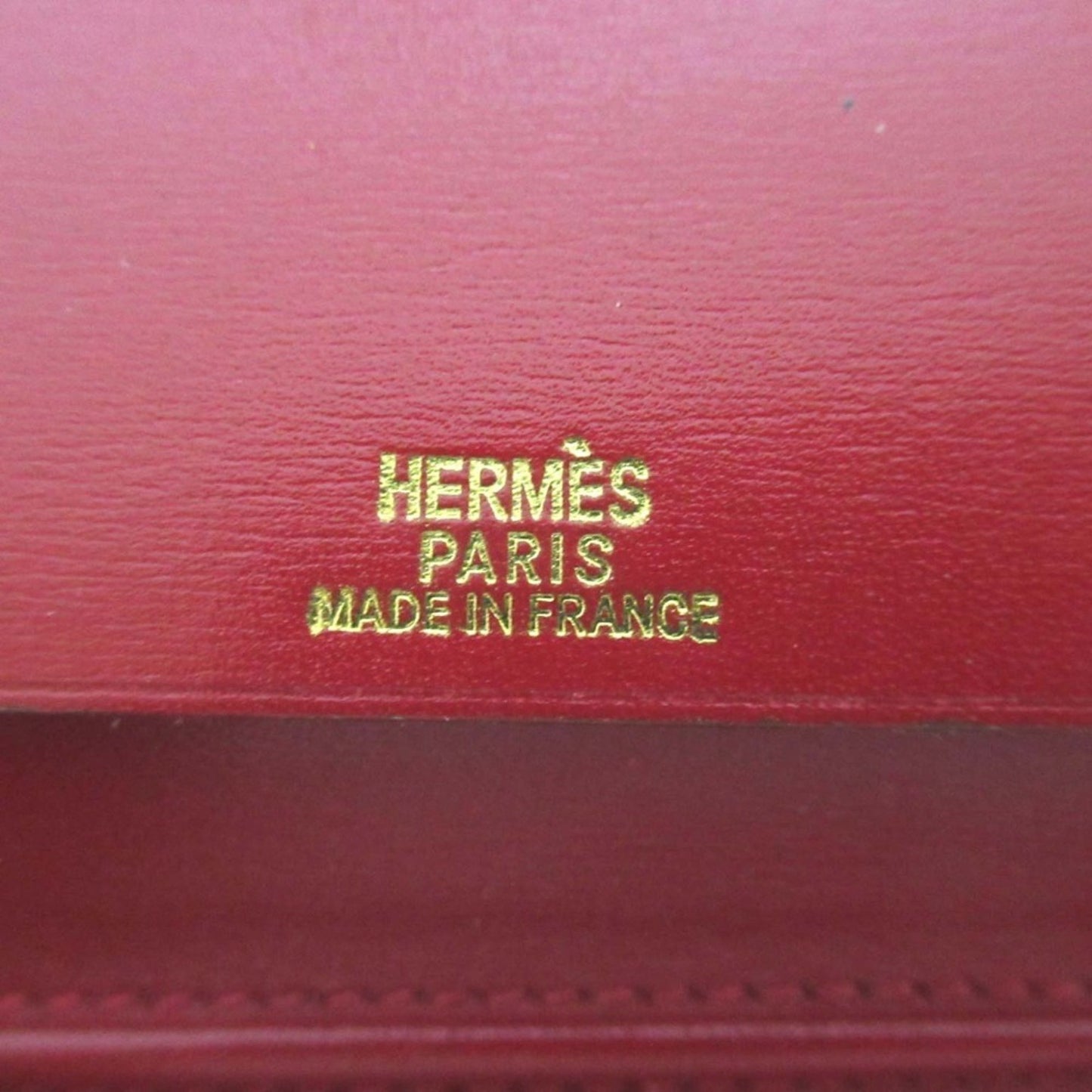 Hermes Agenda A6 Box Calf Leather Notebook Cover