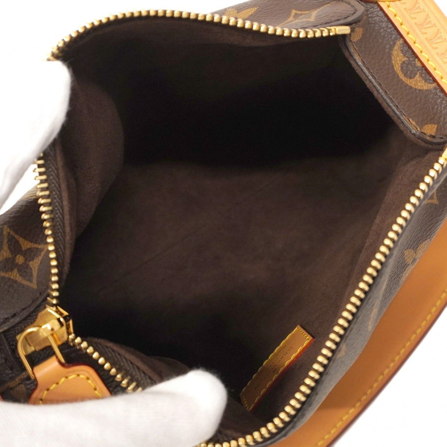 Louis Vuitton Monogram Side Trunk Mm M46358 Brown 2-Way Bag
