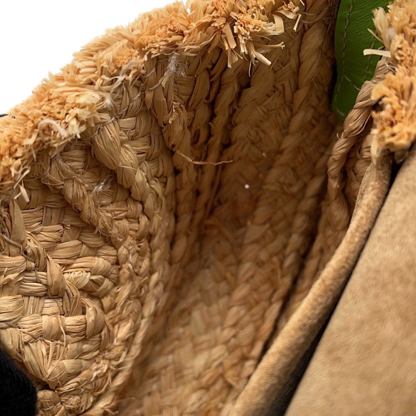 Loewe Shoulder Bag Gate Mini Raffia 329.13.U62 Basket
