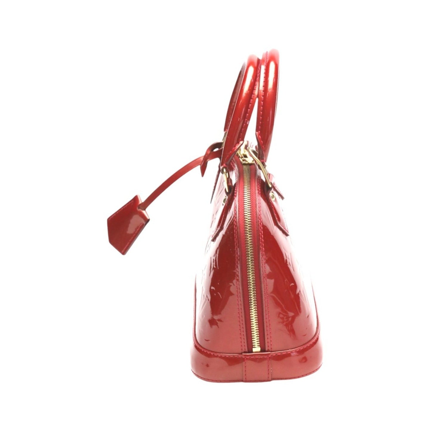 Louis Vuitton Louis Vuitton Handbag 2Way Bag Monogram Alma Bb Vernis M90174 Red
