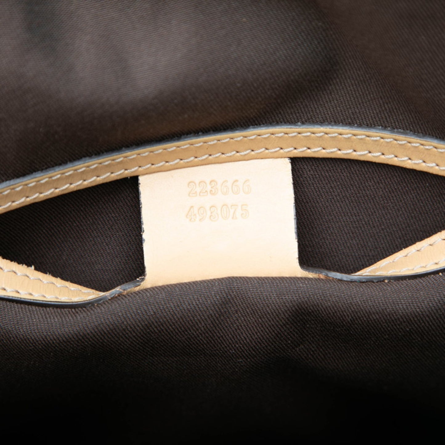 Gucci Gg Supreme Shoulder Bag/Messenger Bag 223666 Beige/Brown Leather