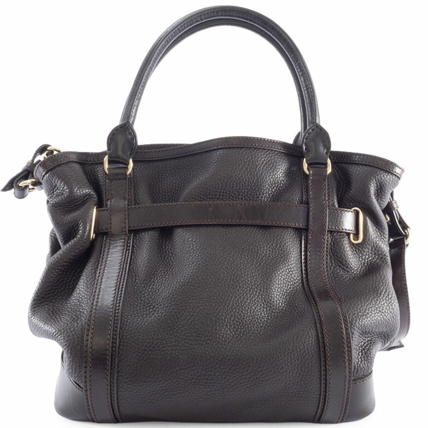 Burberry Leather Handbag 3801215 Brown