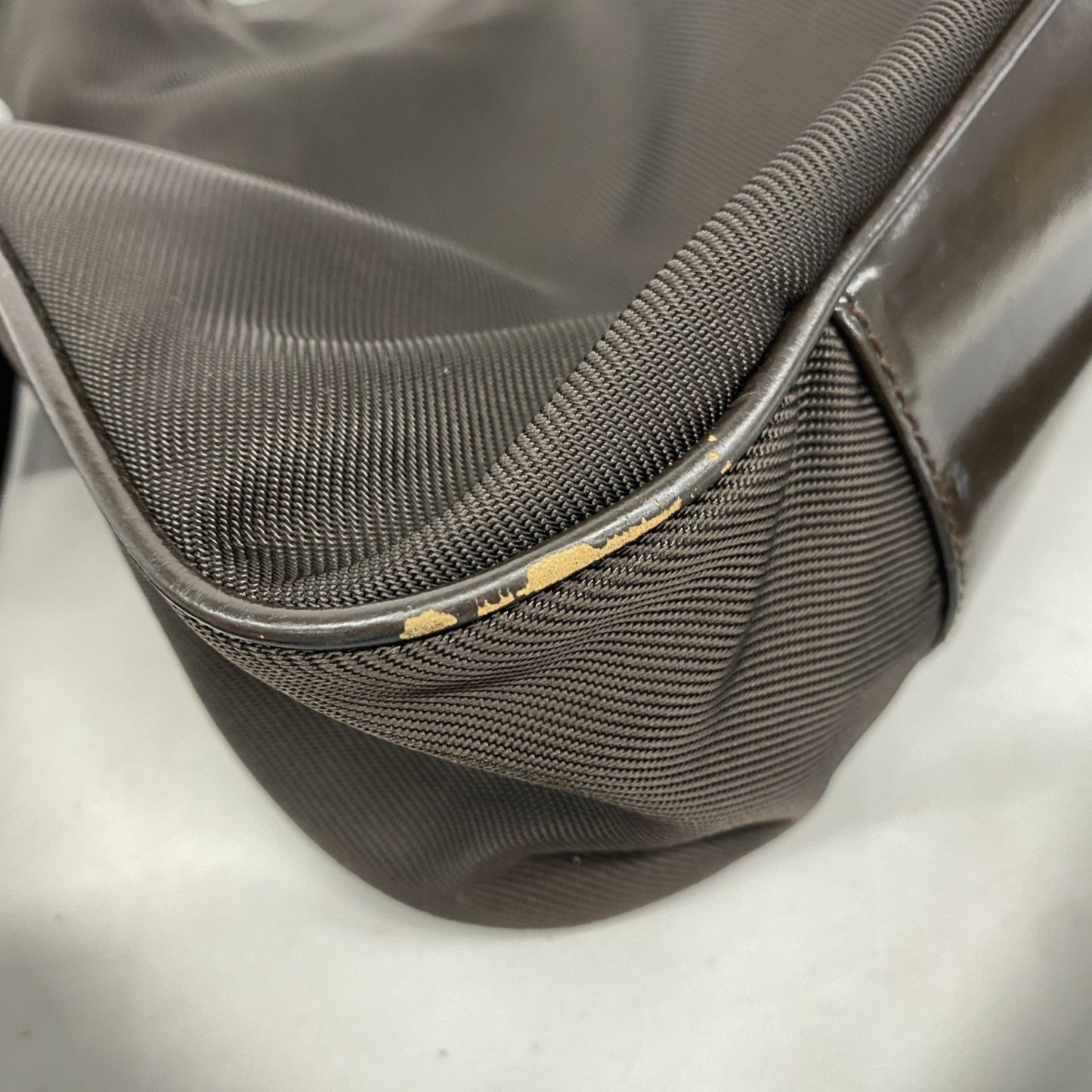 Gucci Bamboo Handbag 001 2058 1577 5 Nylon Brown