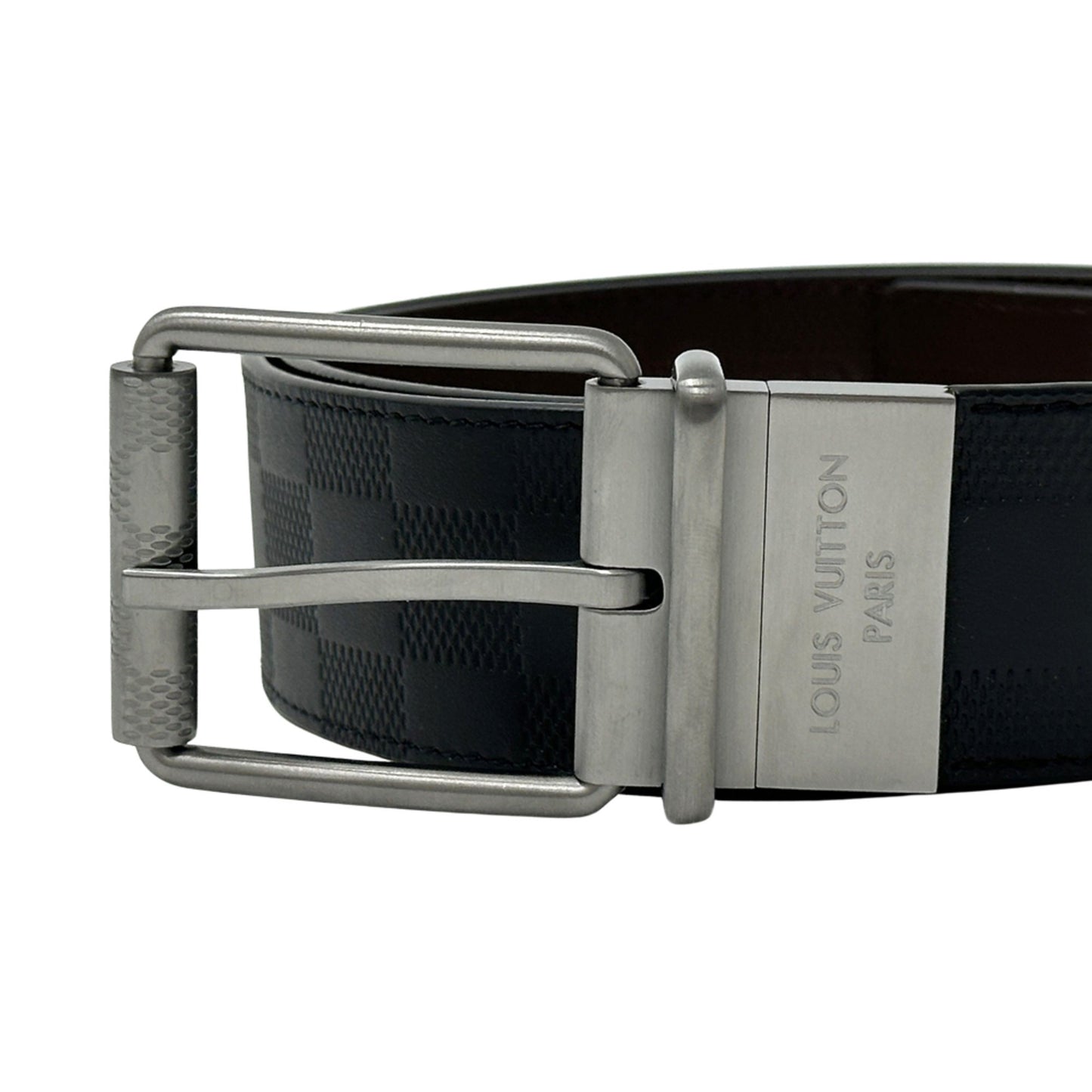 Louis Vuitton Damier Infini Men'S Leather Belt