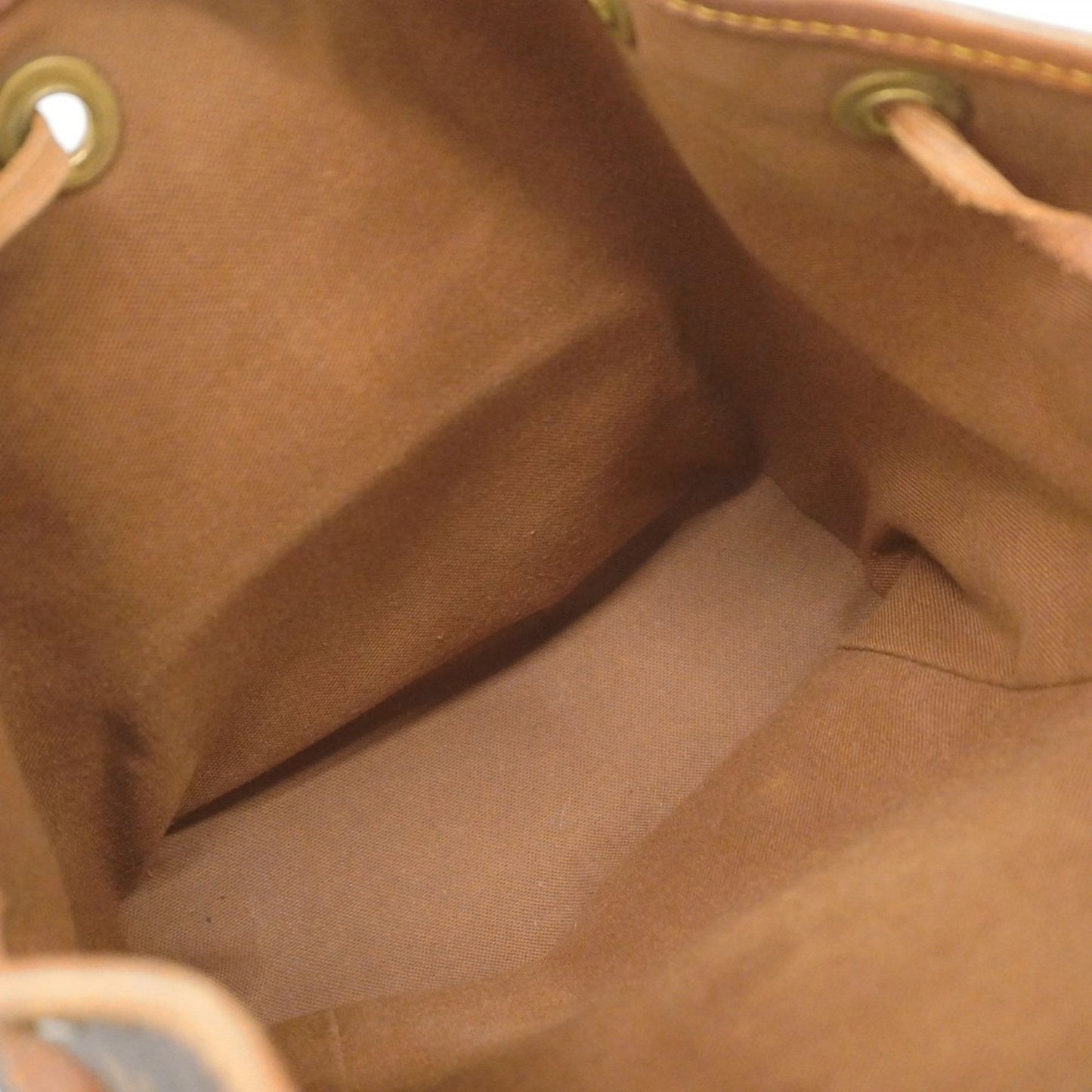 Louis Vuitton Monogram Mini Montsouris Backpack/Daypack M51137 Brown