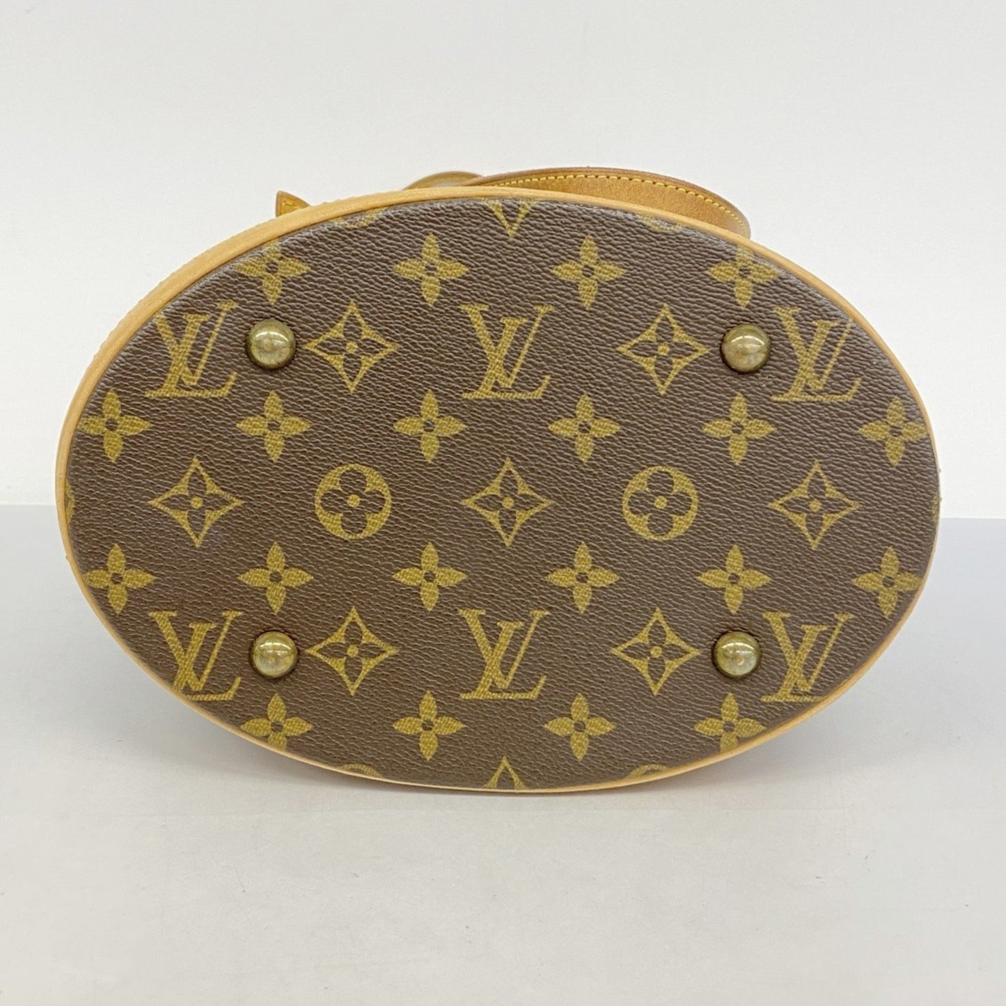 Louis Vuitton Monogram Bucket Pm Tote Bag M42238 Brown