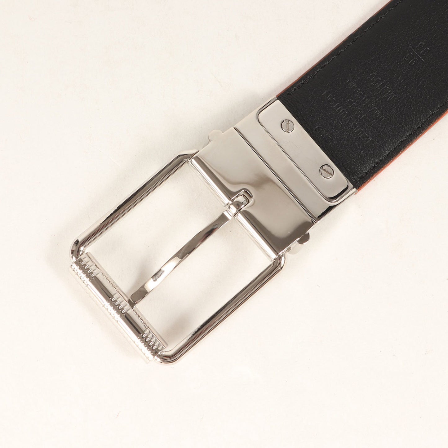 Louis Vuitton Louis Vuitton Belt Size: 95/38 Santur Damier Cobalt 40Mm Reversible Navy Orange