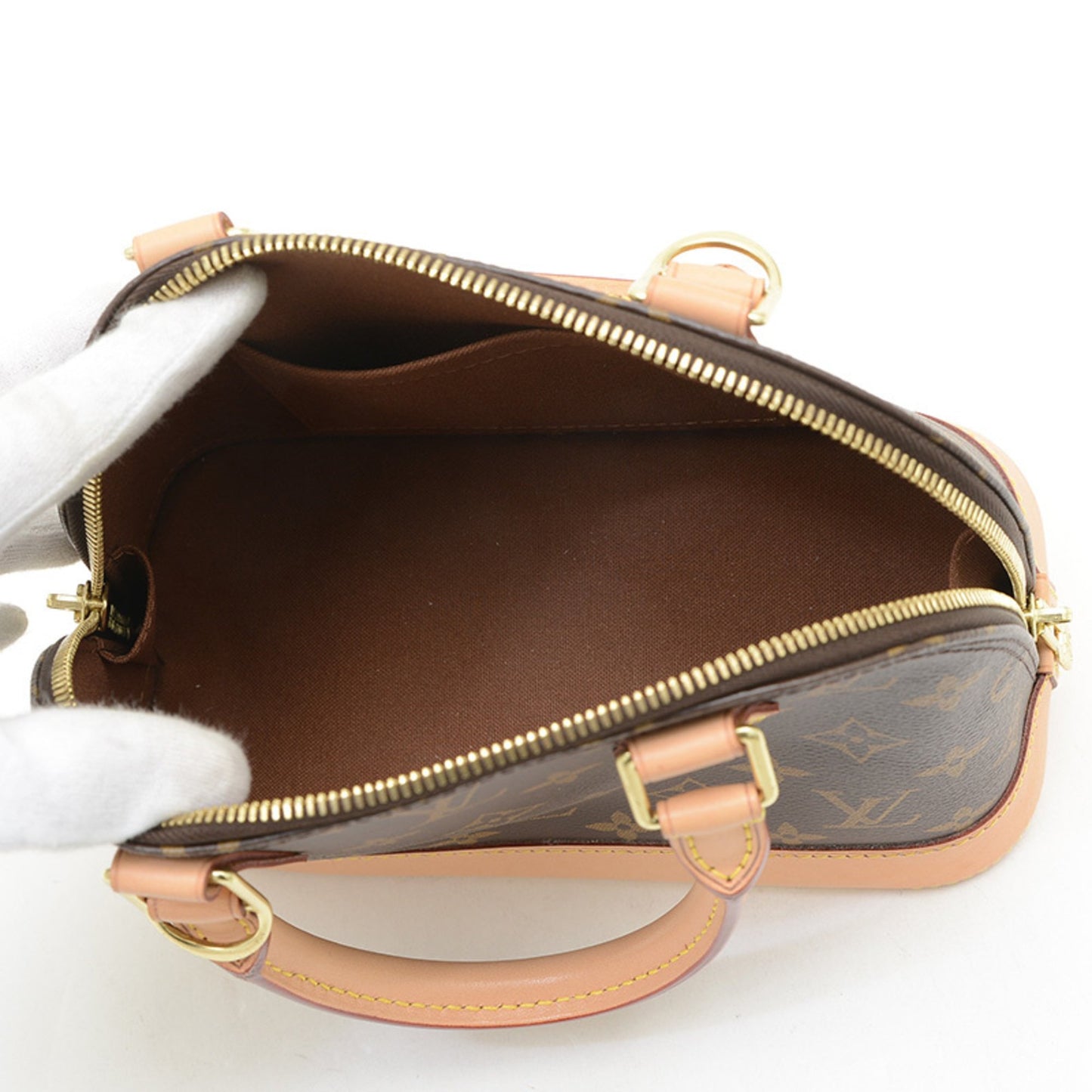 Louis Vuitton Monogram Alma Bb 2Way Bag Hand Shoulder M53152