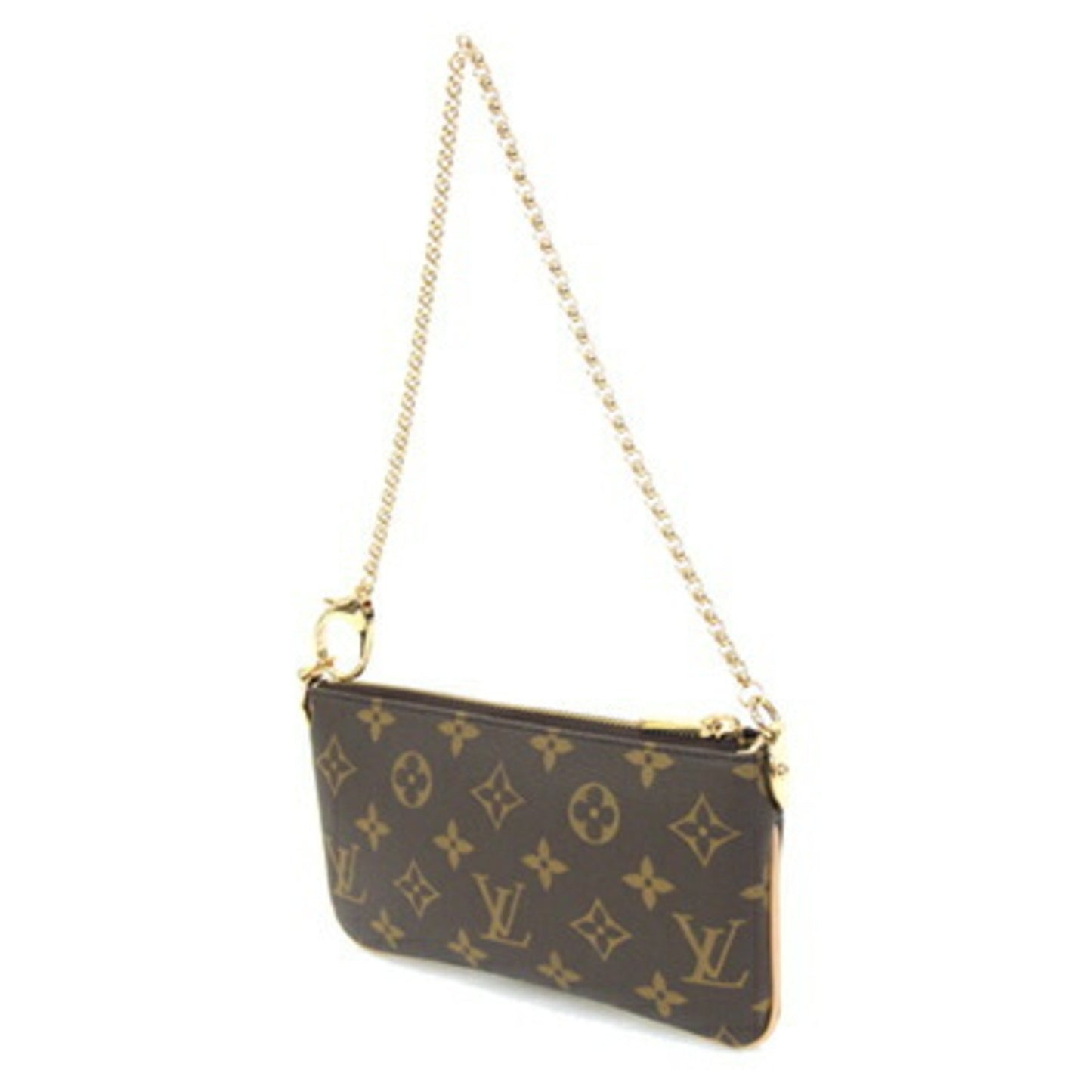 Louis Vuitton Pouch Monogram Pochette Mila Mm Handbag Chain