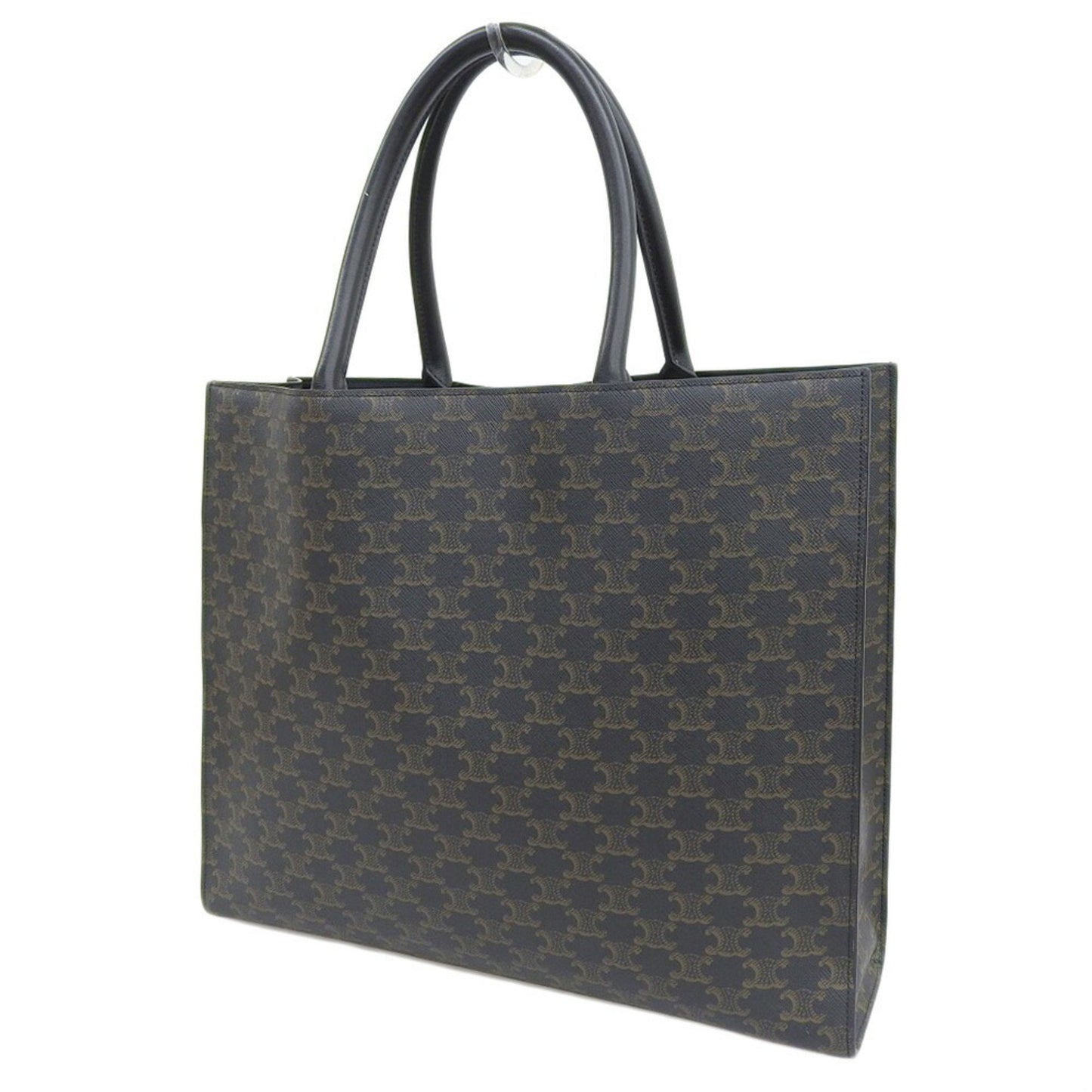Celine Celine Triomphe Horizontal Cover Handbag Black 197012Cim 38Si
