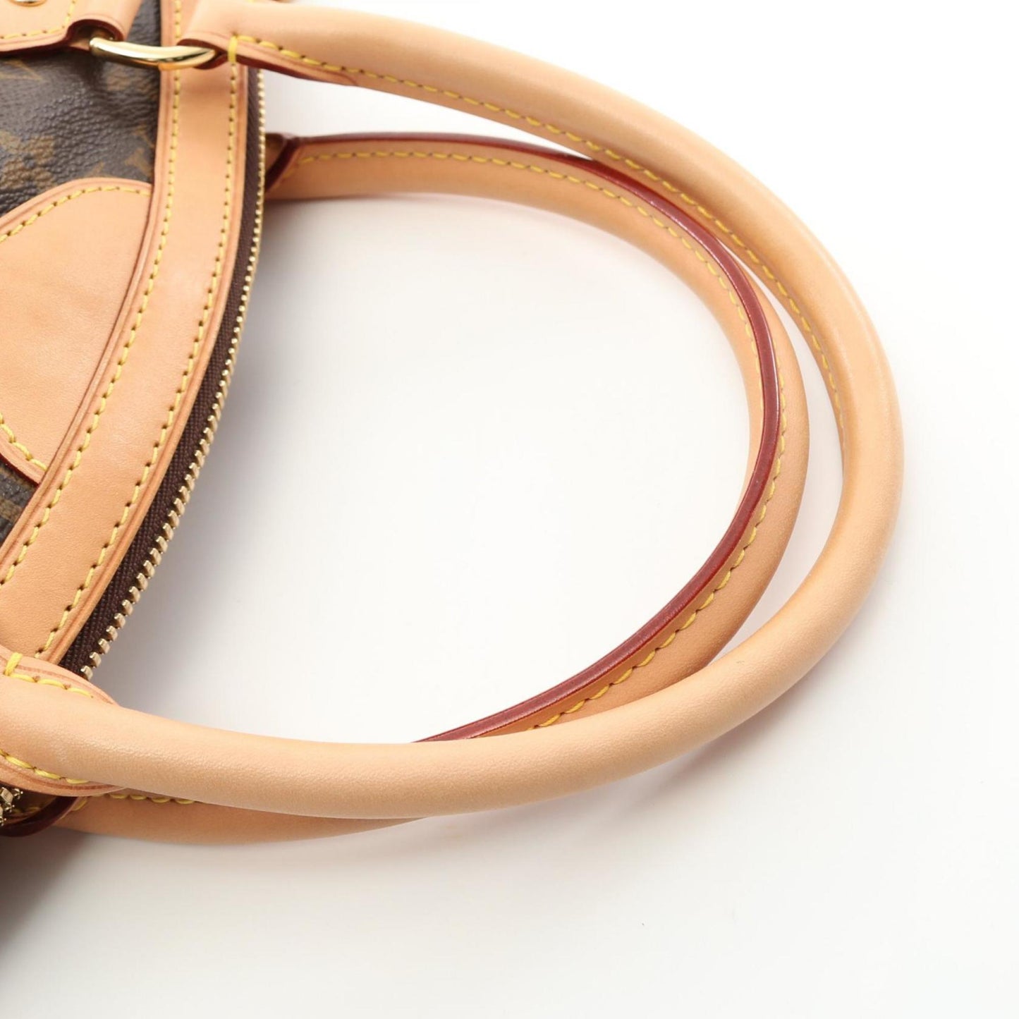 Louis Vuitton Tivoli Pm Handbag Coated Canvas Leather Monogram