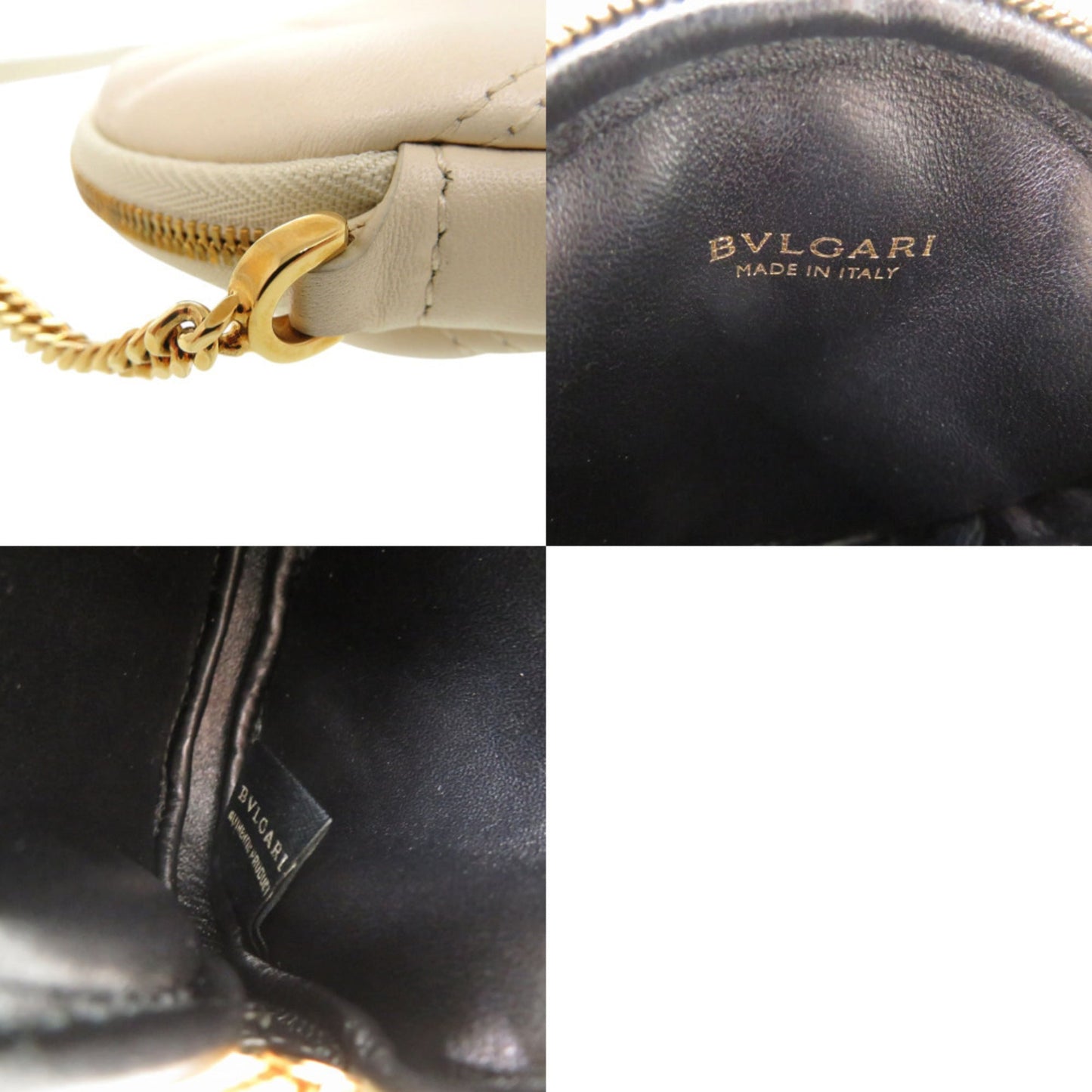 Like New Bvlgari Serpenti Cabochon Chain Shoulder Bag