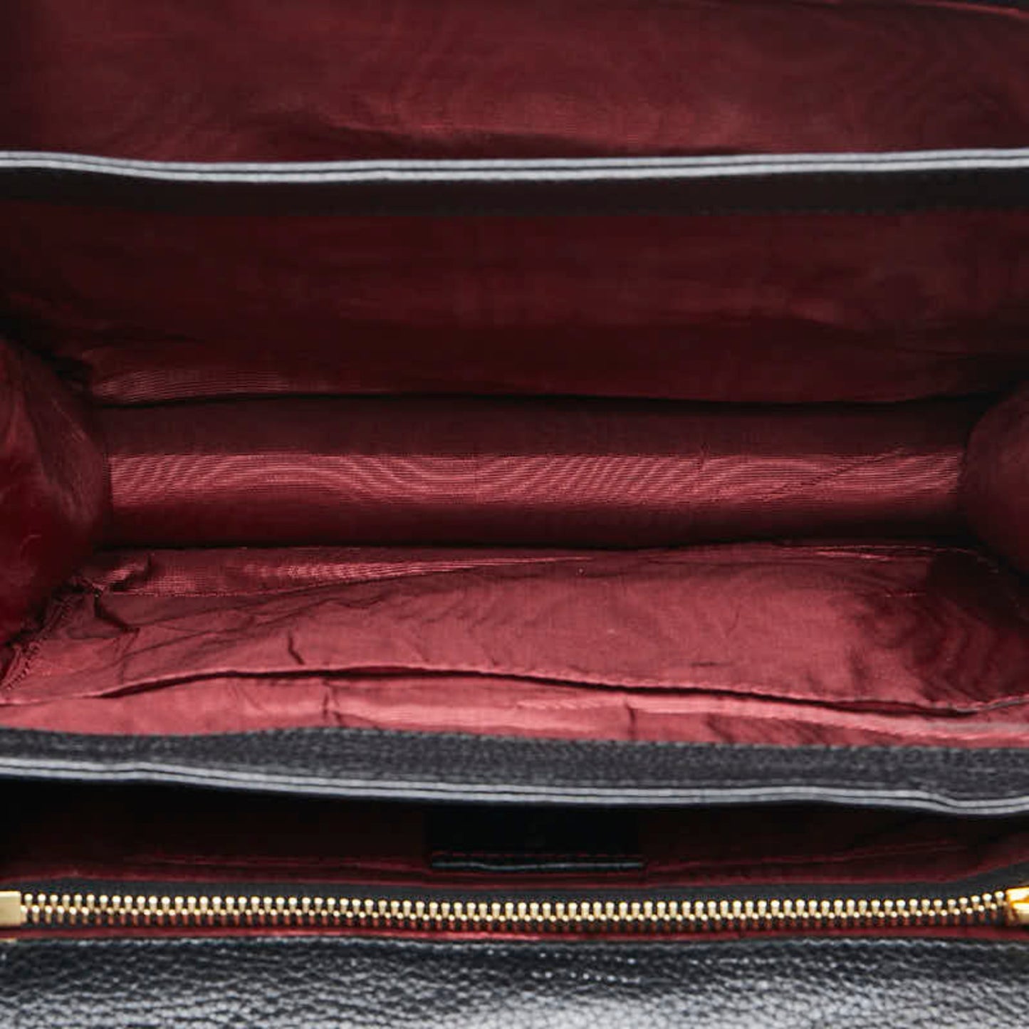 Gucci Zumi Shoulder Bag 576388 Black Leather