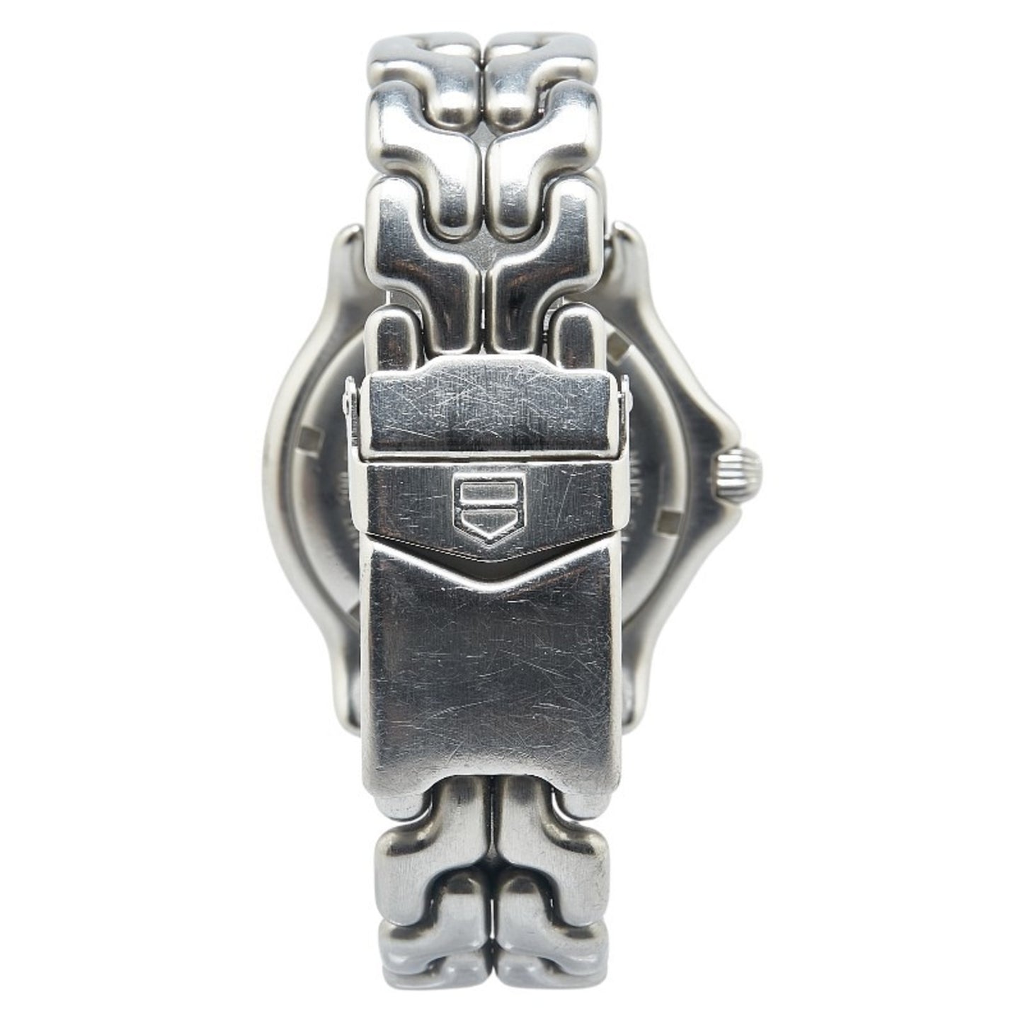 Tag Heuer Cell Professional 20 Watch Wg1113-0 Quartz Black Dial Stainless Steel