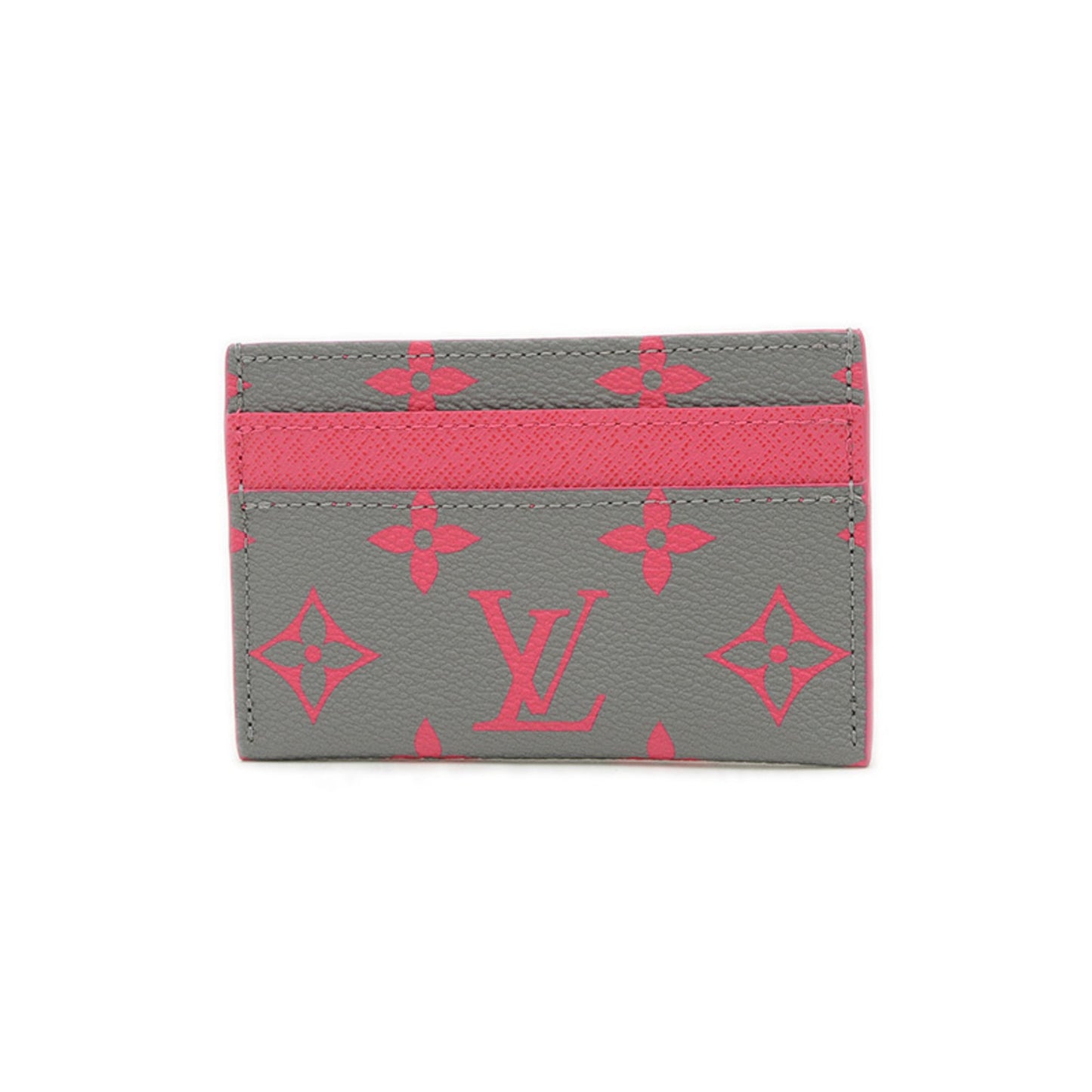 Louis Vuitton Monogram Business Card Holder/Card Case Porto Carte Double Green M15032