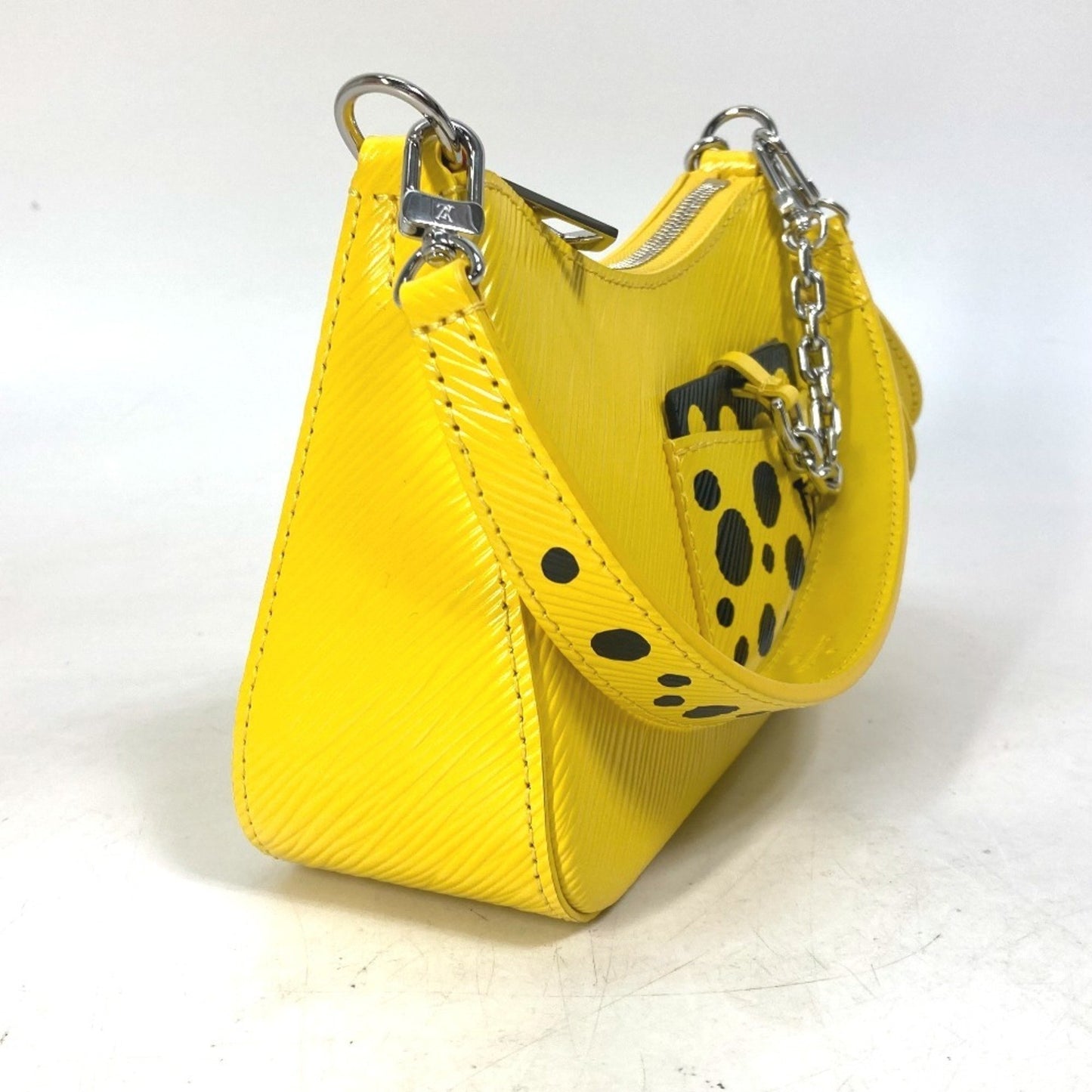 Louis Vuitton M21702 Yayoi Kusama Collaboration Lvxyk Malellini Shoulder Bag Handbag Epi Leather