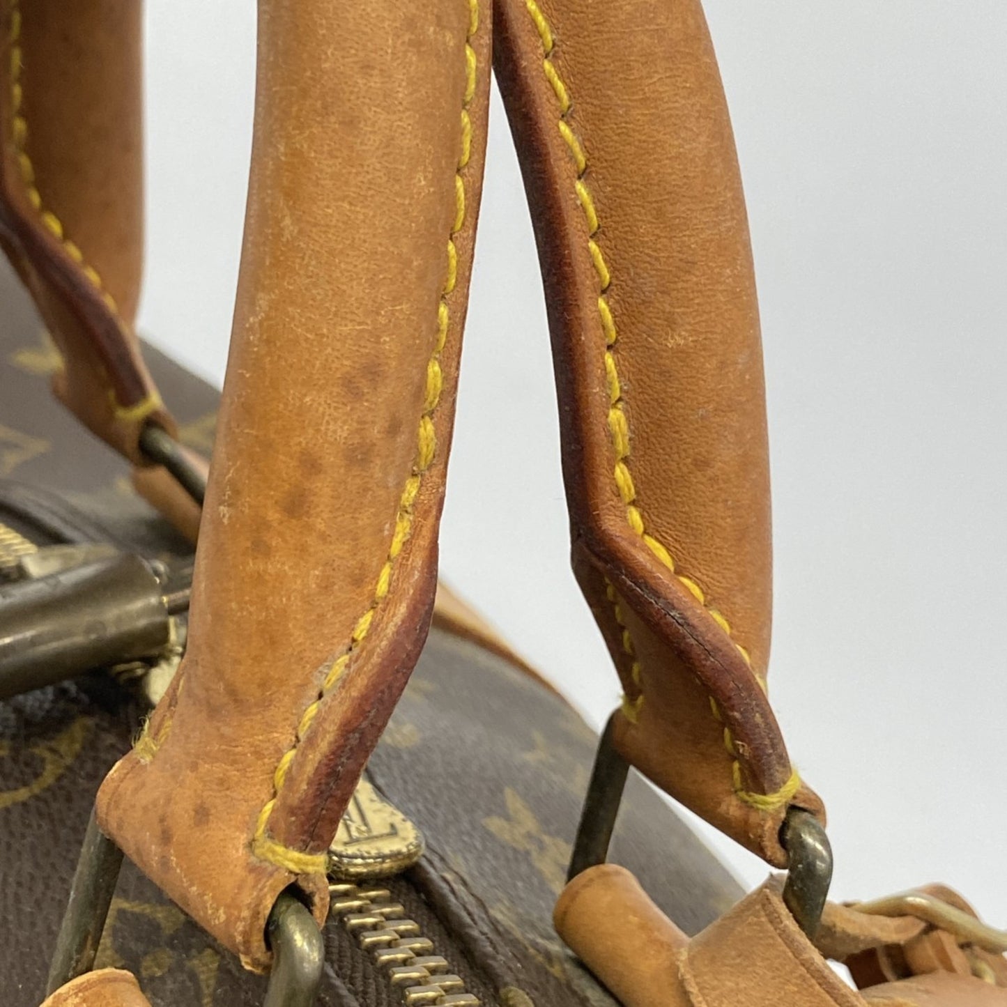 Louis Vuitton Monogram Keepall 45 Boston Bag M41428 Brown