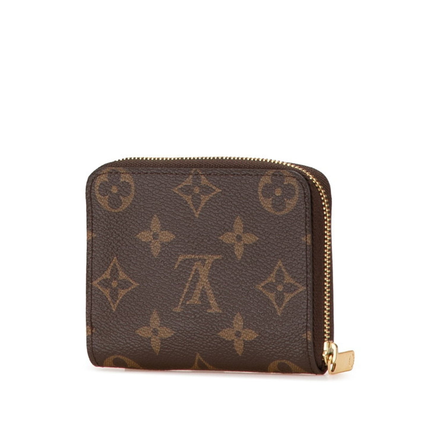 Louis Vuitton Monogram Zippy Coin Purse M60067 Brown Leather