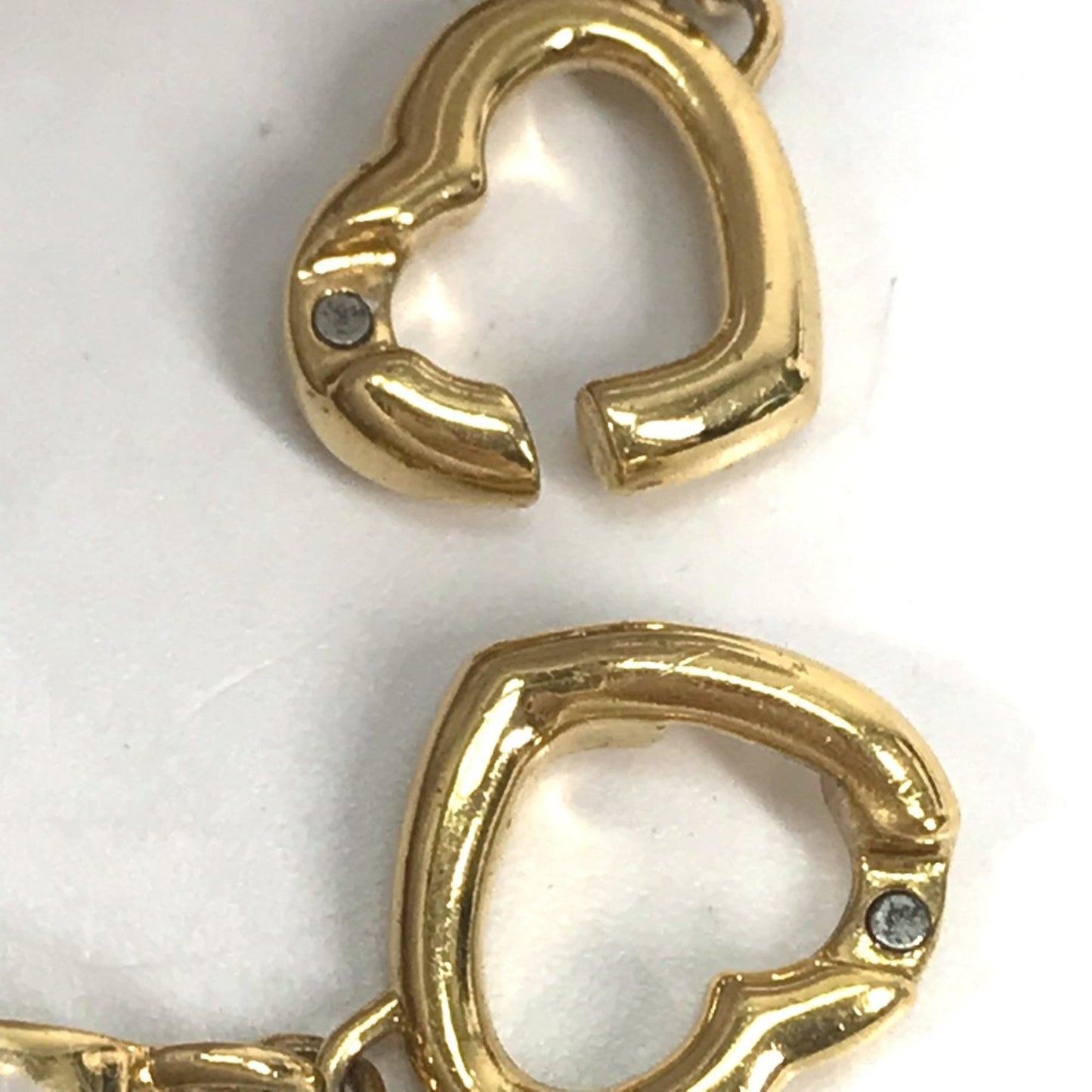 Louis Vuitton M6758F Monogram "Say Yes" Heart Bangle Bracelet In Canvas