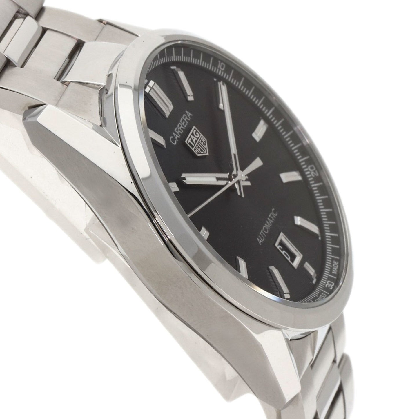 Tag Heuer Wbn2110.Ba063 Carrera Calibre 5 Watch Stainless Steel Ss