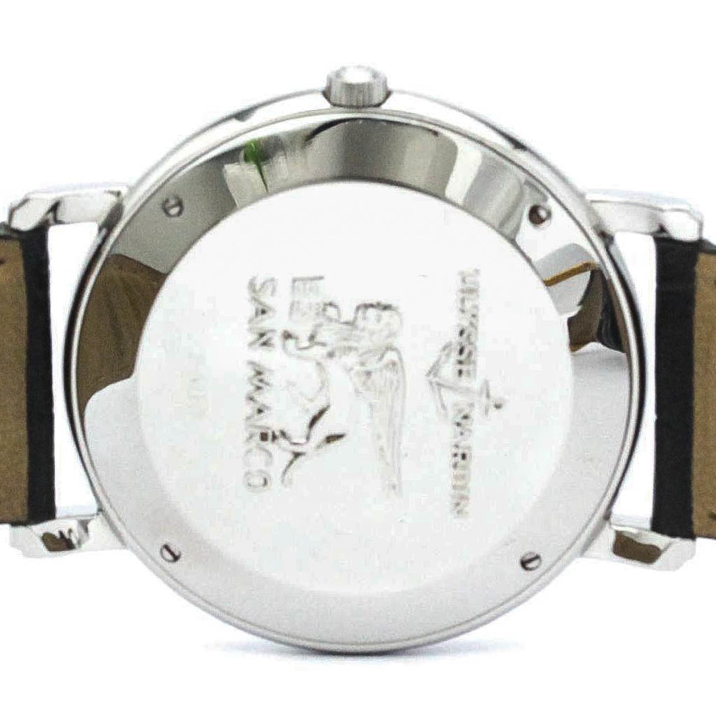 Ulysee Nardin Stainless Steel Leather Automatic