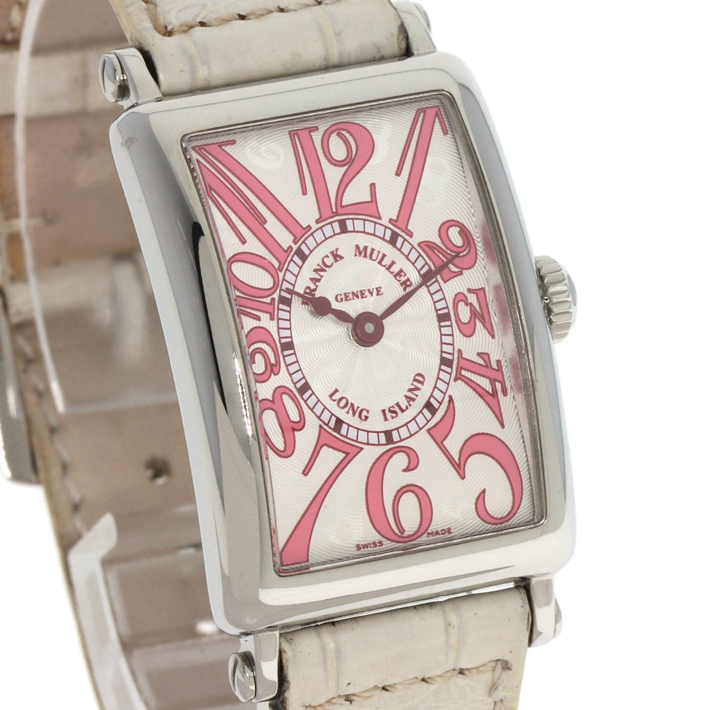 Franck Muller 902J Long Island Japan Limited Edition 500 Pieces Stainless Steel Leather