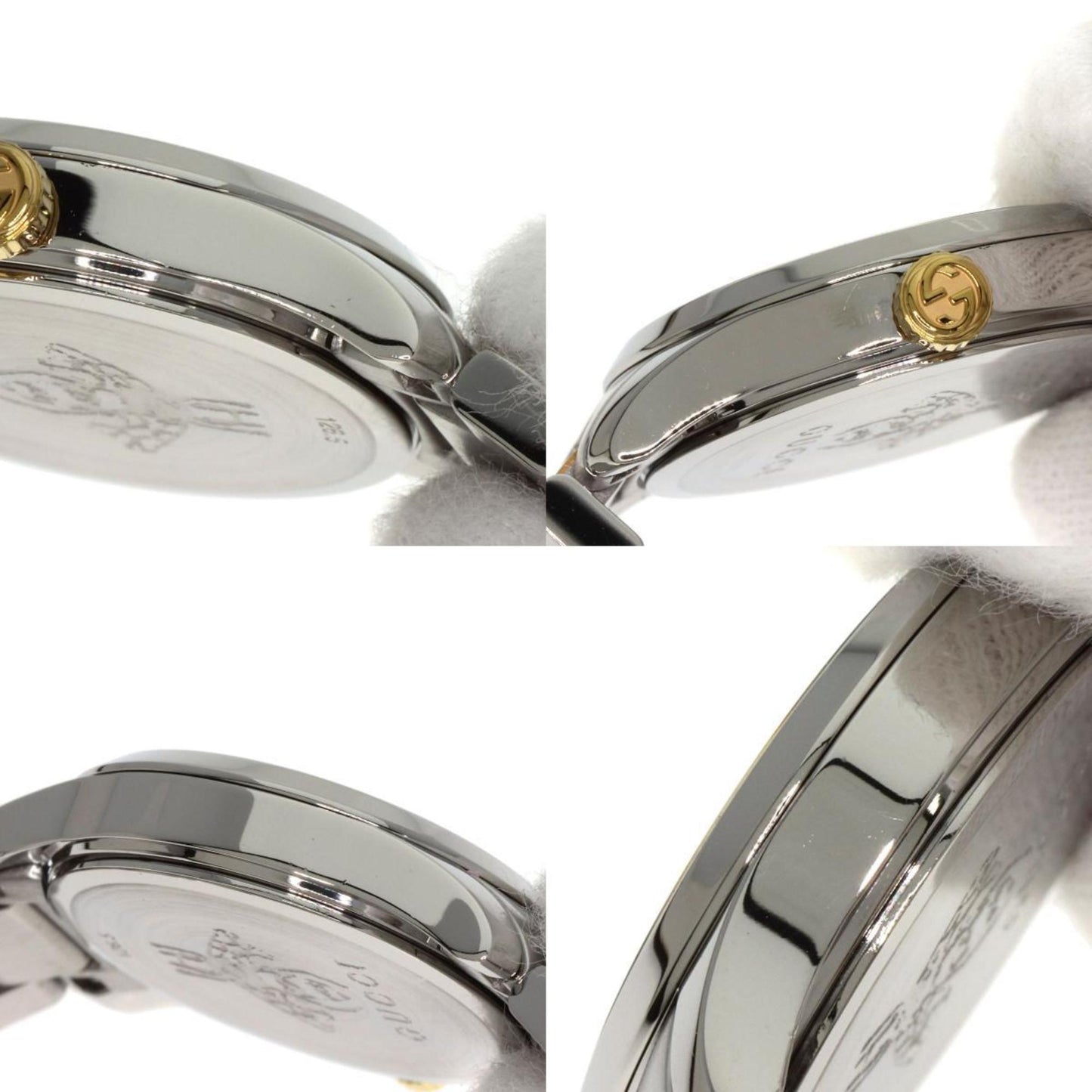Gucci 126.5 G Timeless Cat Watch In Stainless Steel/Ssxgp