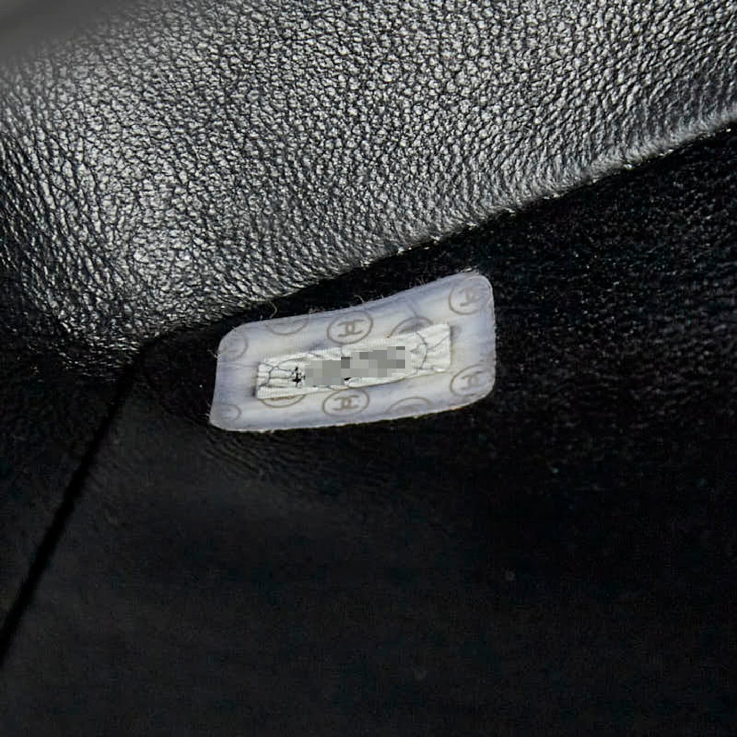 Chanel Deca Matelasse 30 Coco Mark Chain Shoulder Bag In Black Leather