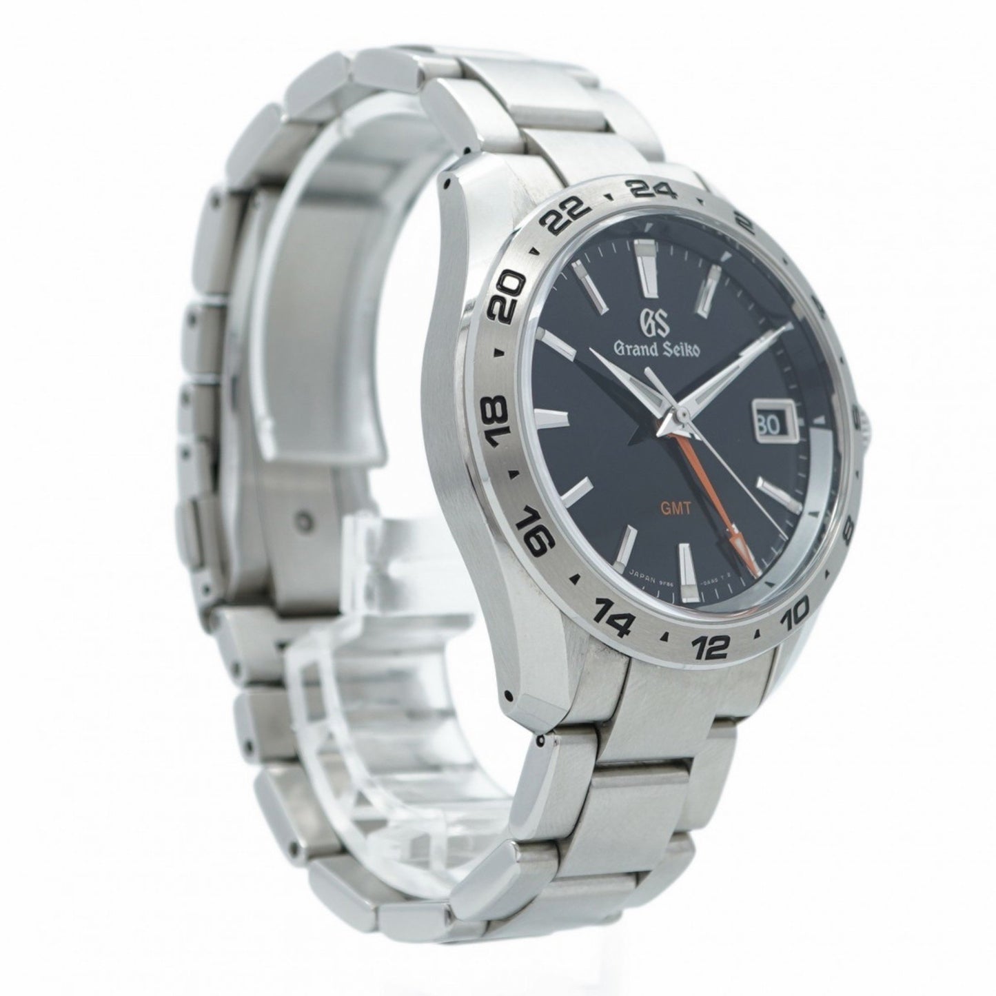 Seiko Grand 9F86-0Ab0 Black Dial