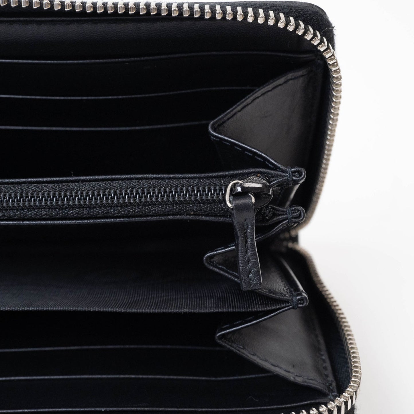 Gucci Gg Supreme Round New Web Long Wallet 4108831 Black