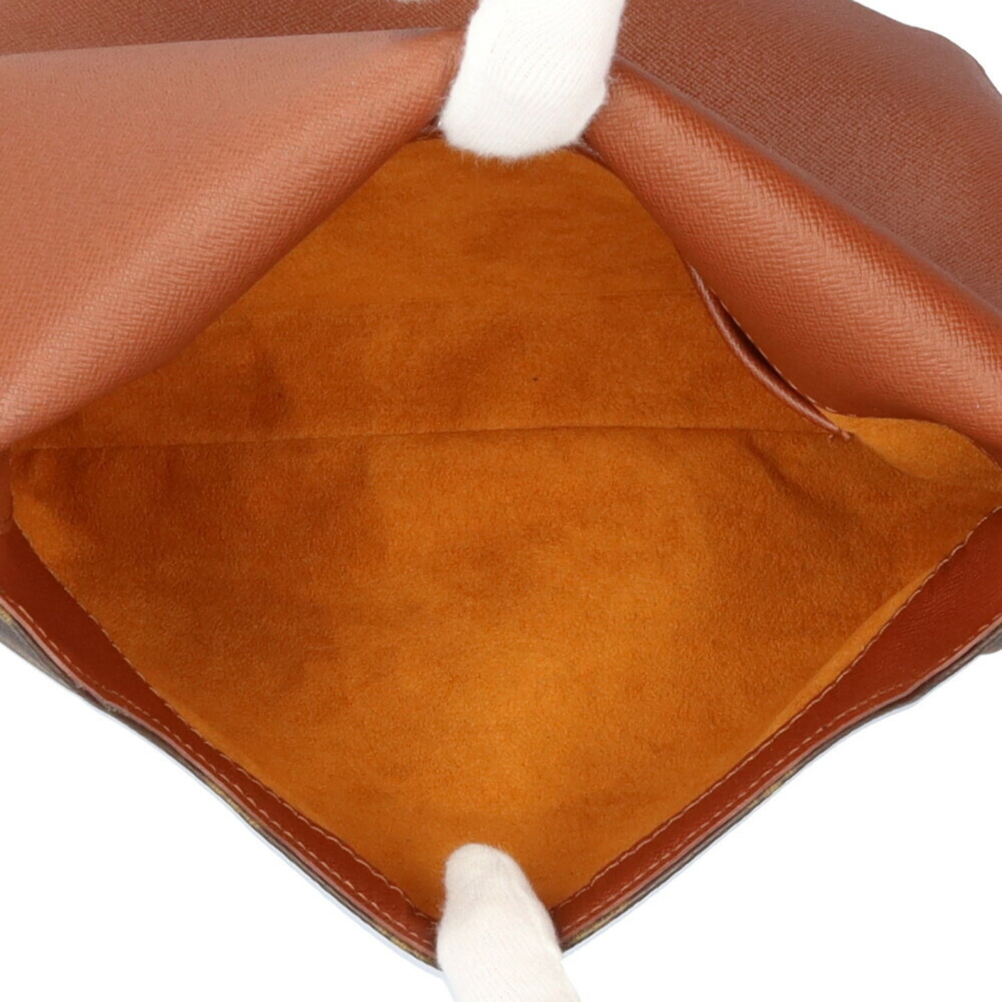 Louis Vuitton Musette Tango Short Monogram Shoulder Bag Canvas M51257 Brown