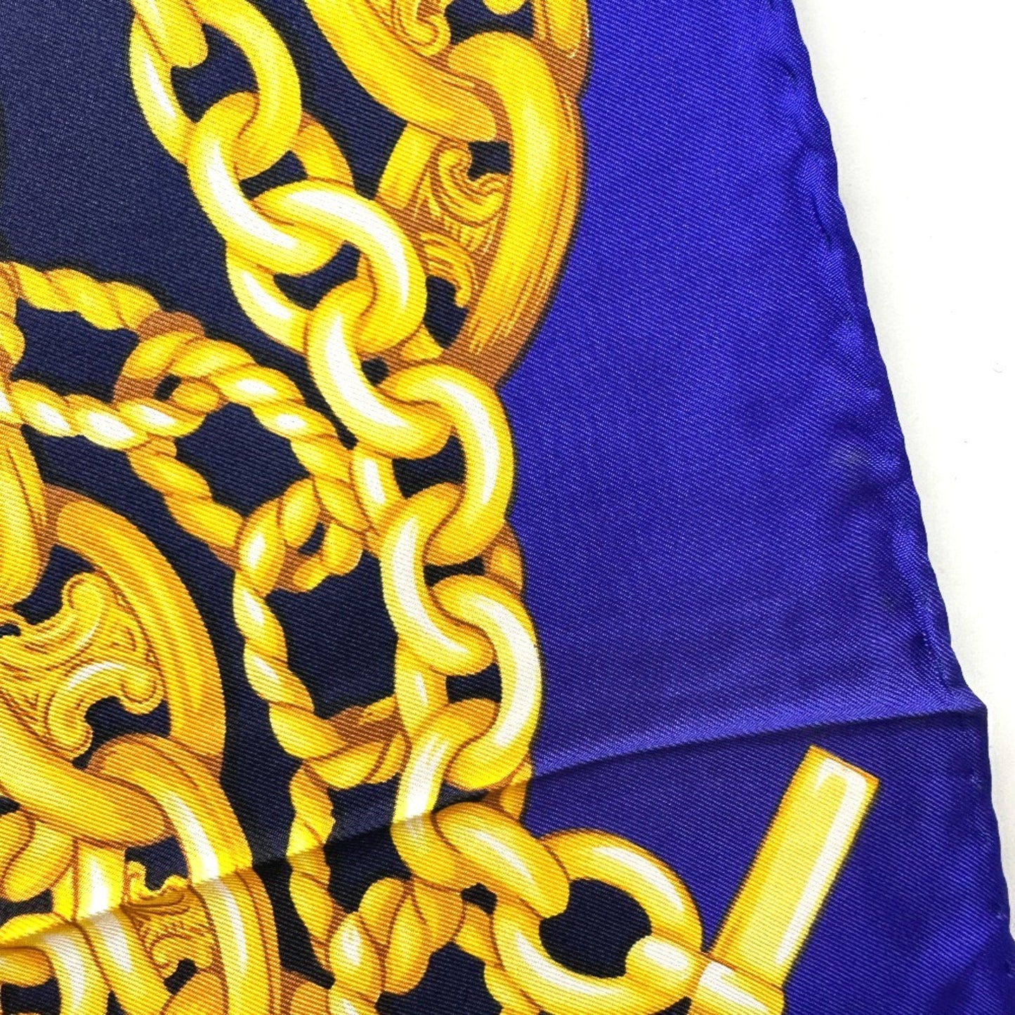 Celine Large Format Vintage Scarf Purple
