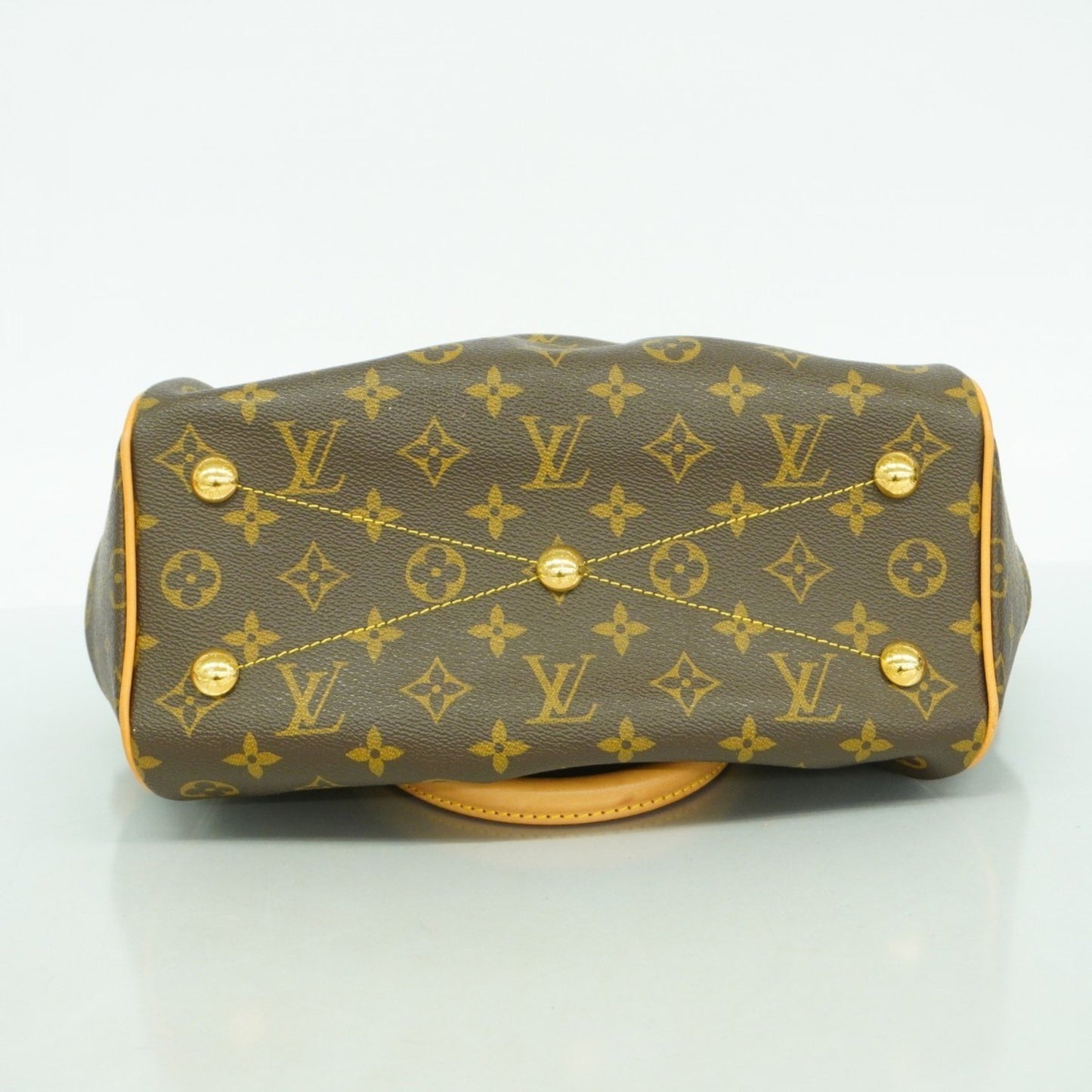 Louis Vuitton Monogram Tivoli Pm Handbag M40143 Brown