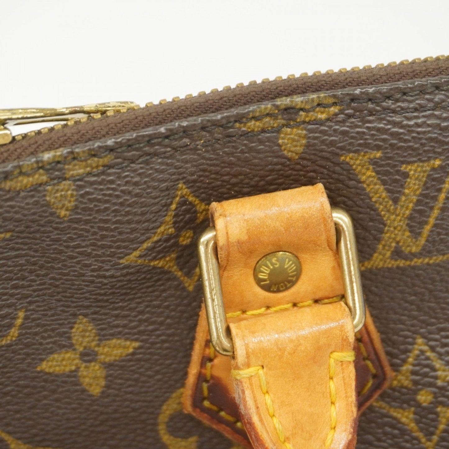 Louis Vuitton Monogram Alma Handbag M51130 Brown