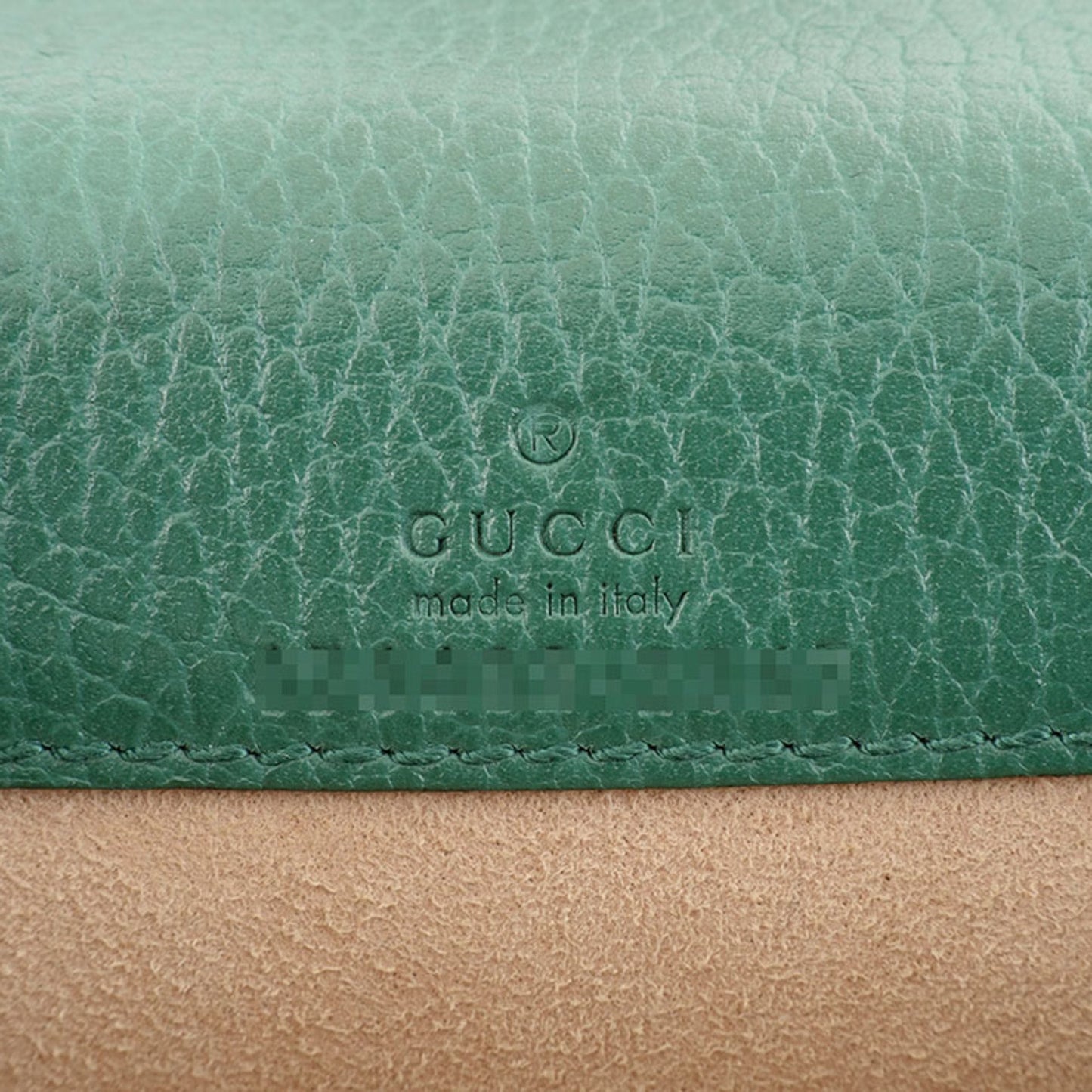 Gucci Dionysus Super Shoulder Bag 476432 Leather Green