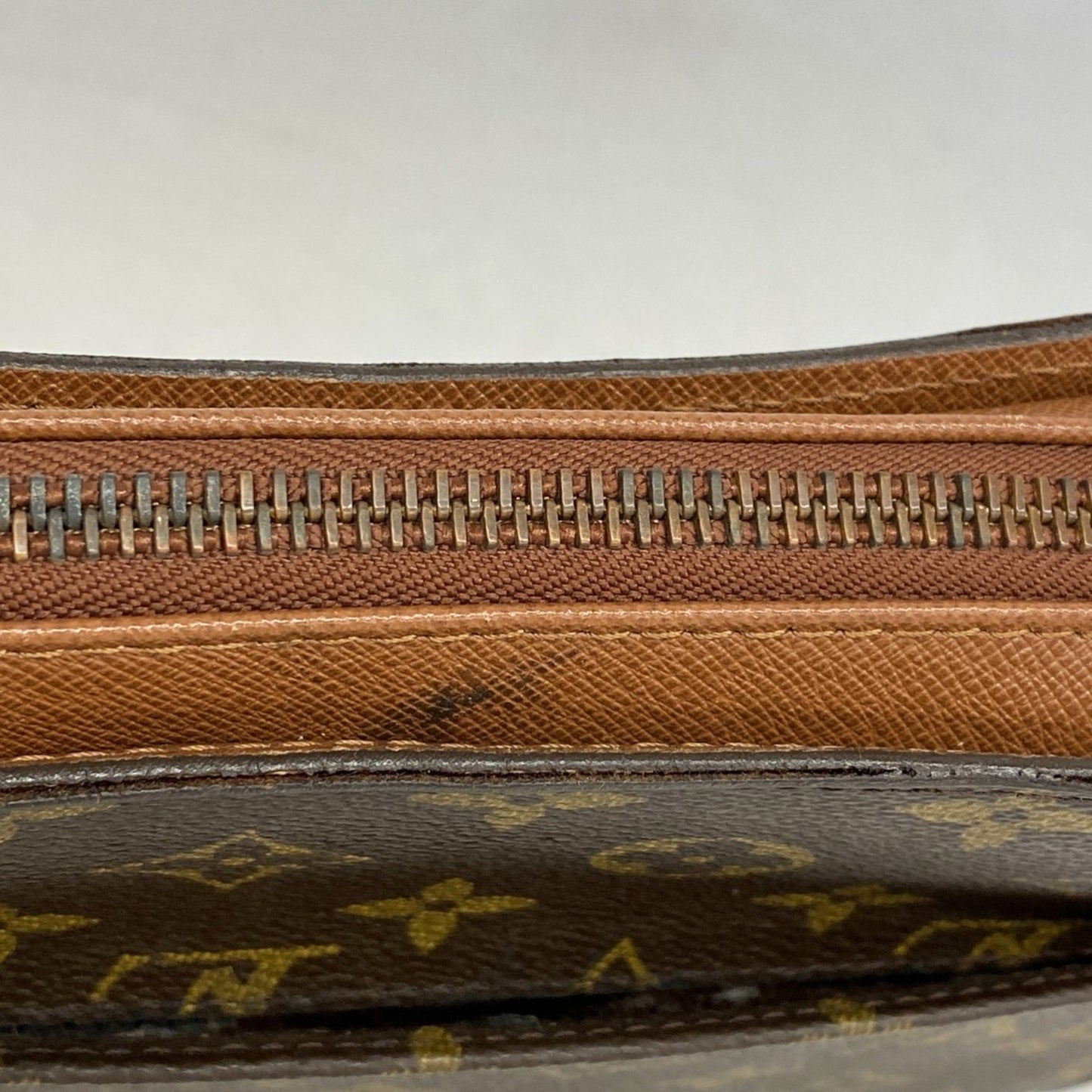 Louis Vuitton Monogram Orsay Clutch Bag M51790 Brown