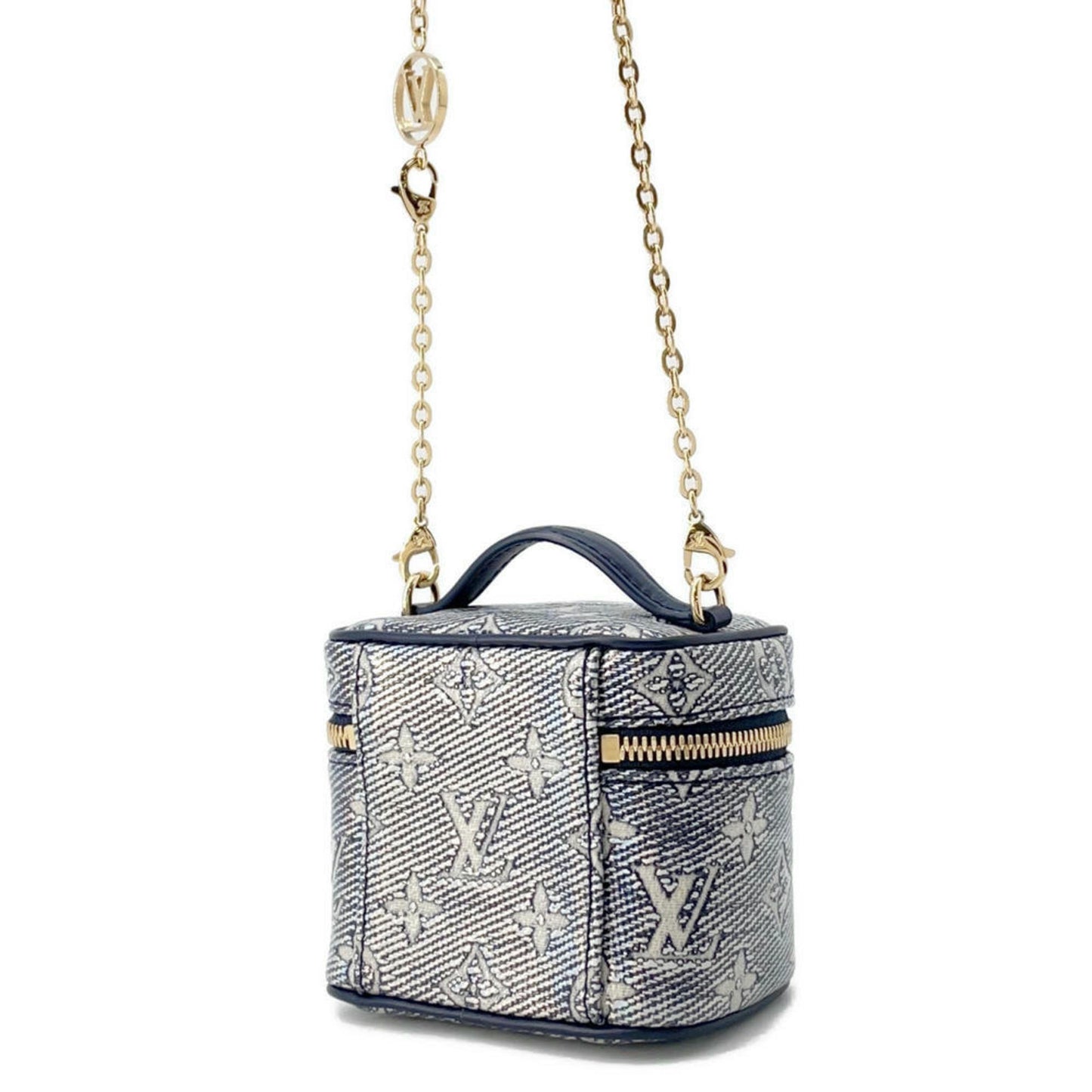 Louis Vuitton Chain Shoulder Bag Monogram Laminated Jacquard Micro Vanity M82467 Louis Vuitton