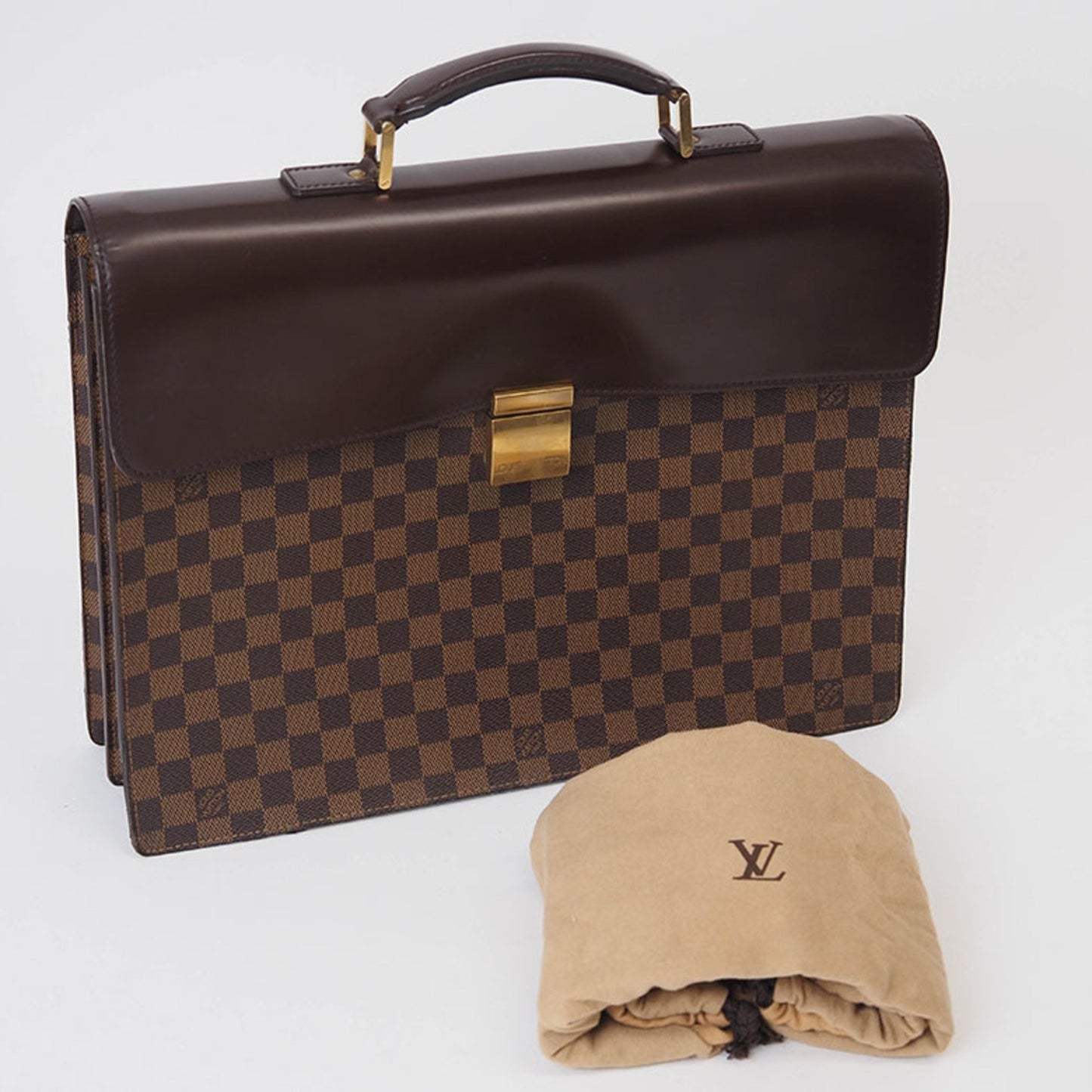 Louis Vuitton Altona Gm Bag Damier Ebene N53312