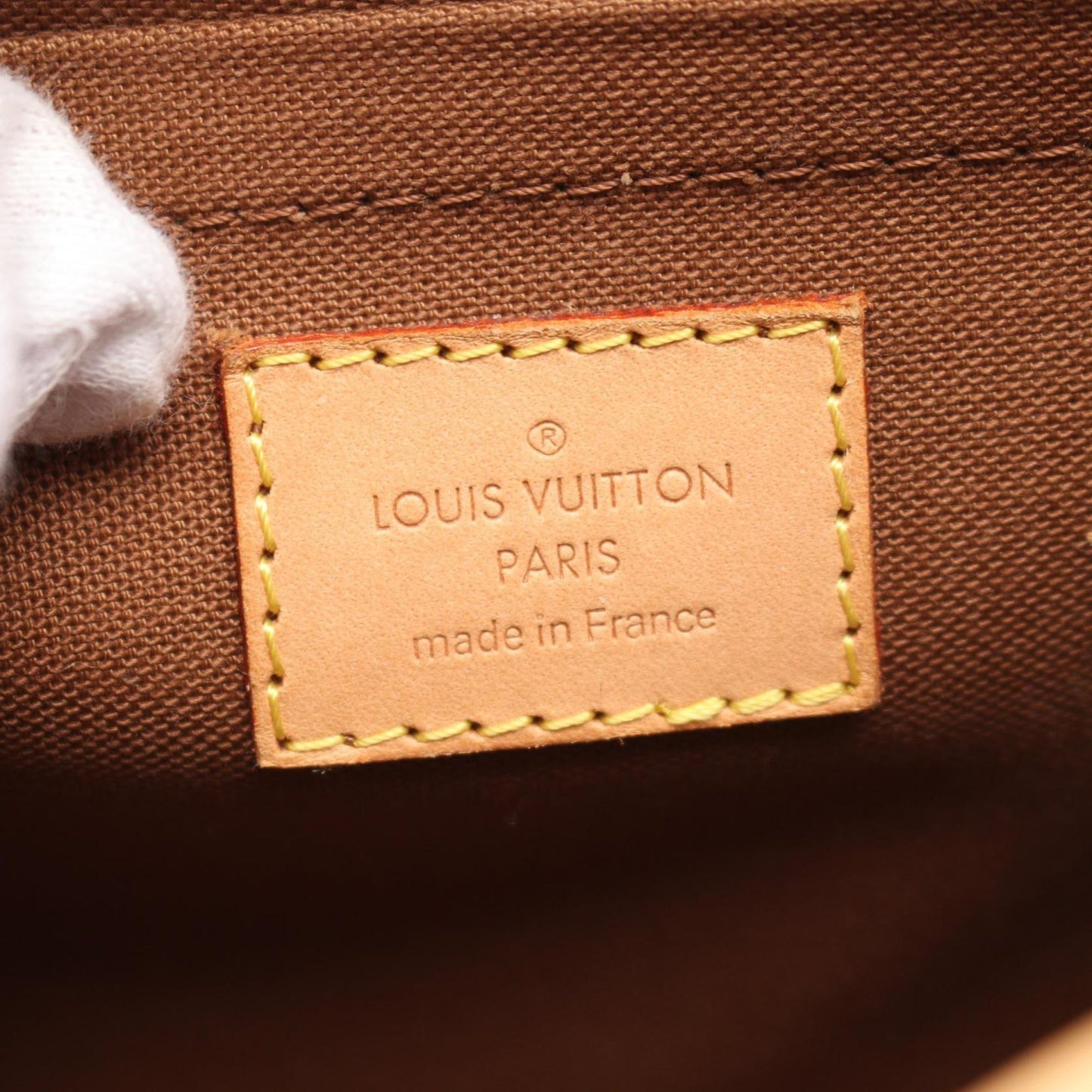 Louis Vuitton Sologne Shoulder Bag Coated Canvas Leather Monogram