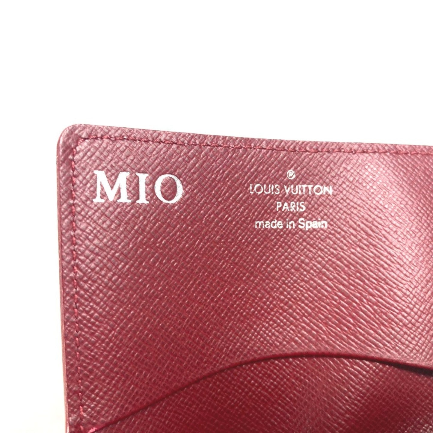 Louis Vuitton M8658M Epi Envelope Carte De Visite