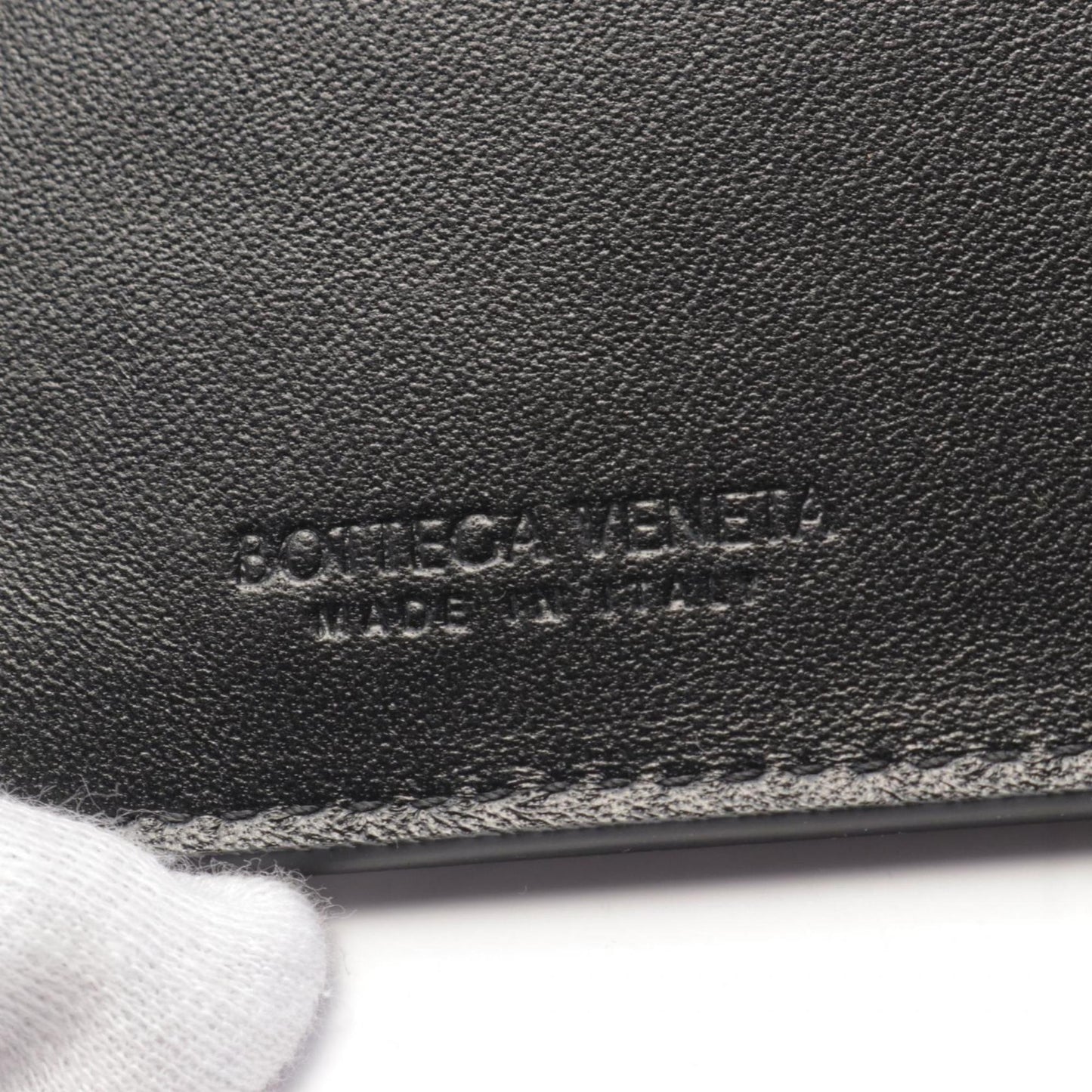 Bottega Veneta Cassette Coin Case Wallet Leather