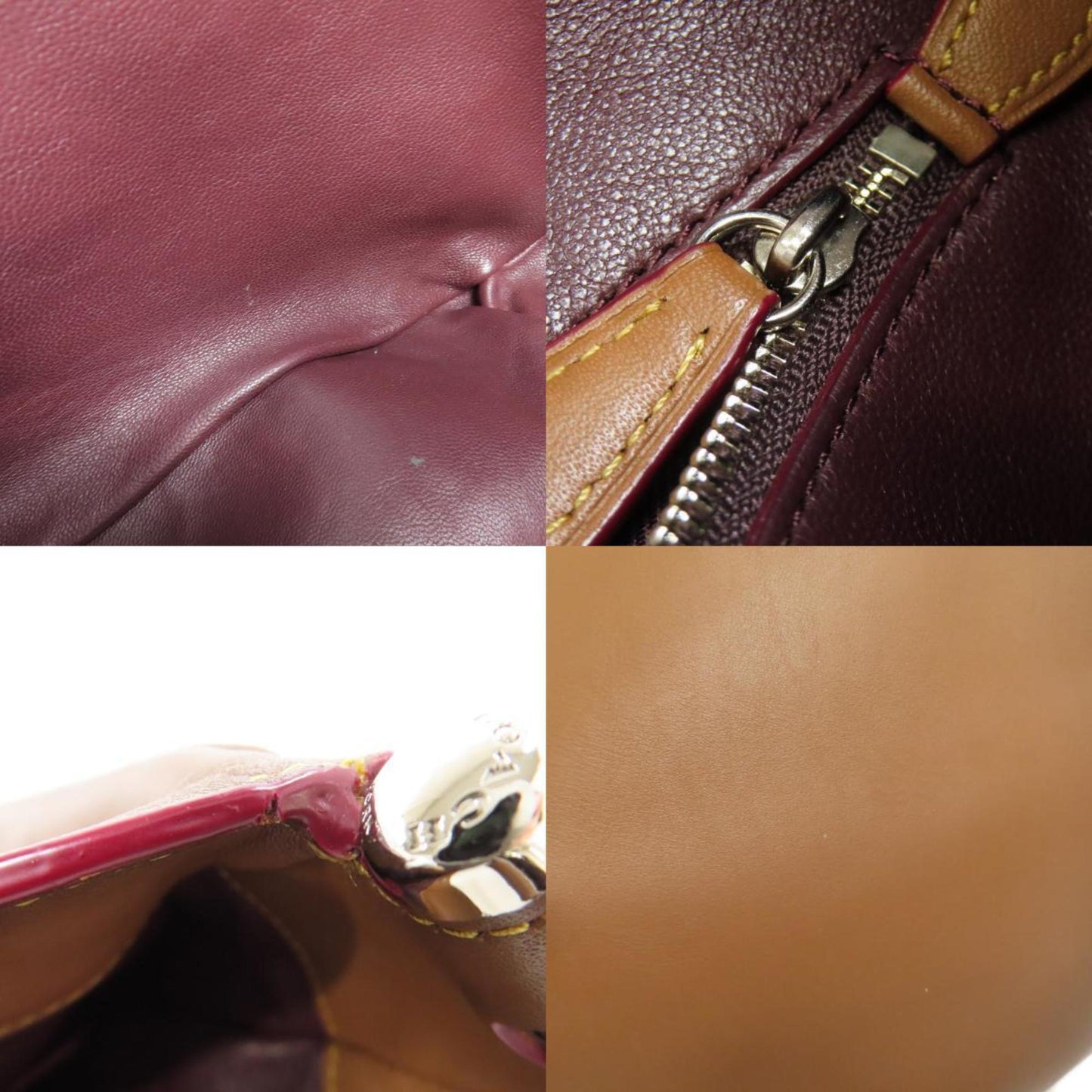Coach 37905 Leather Shoulder Bag