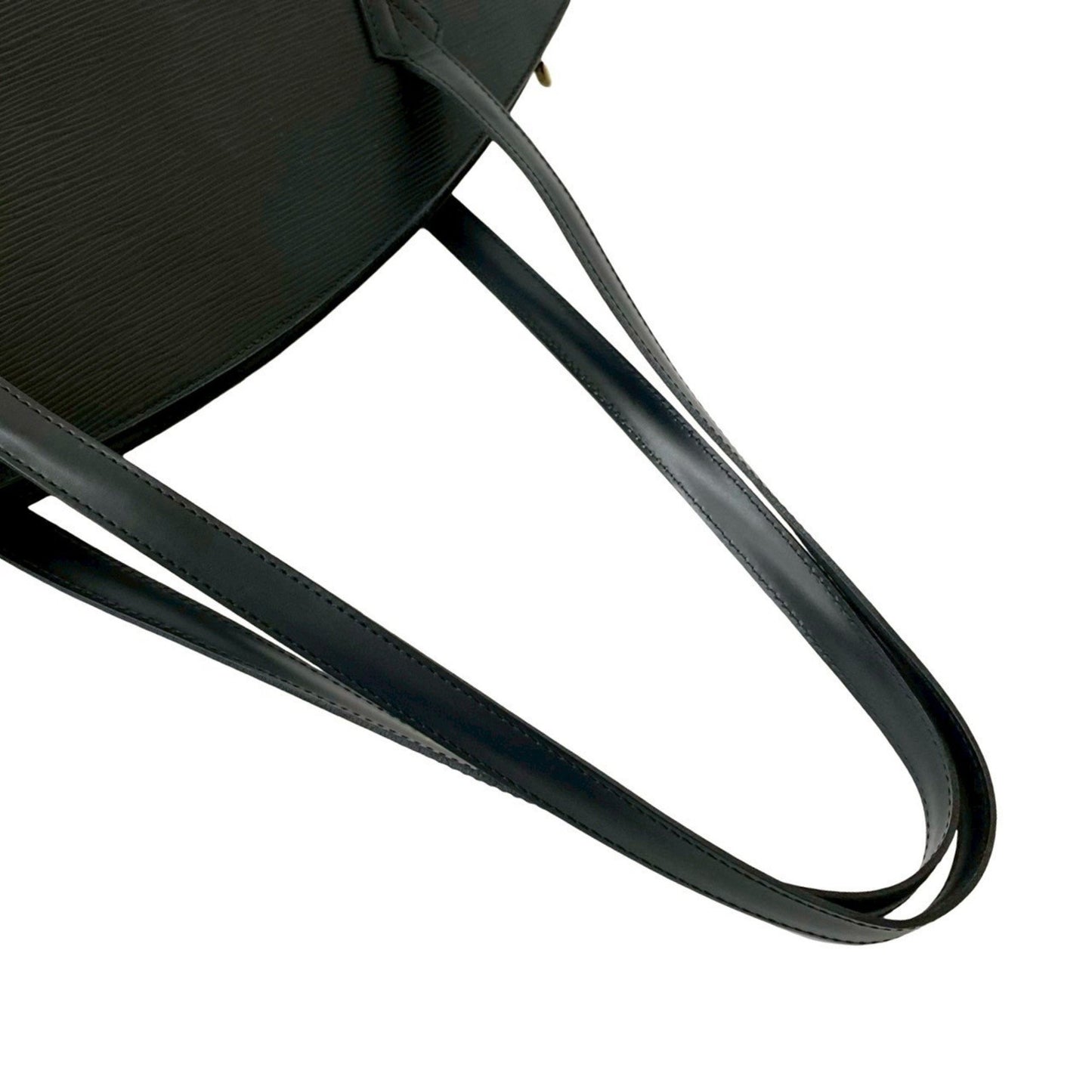 Louis Vuitton Saint-Jacques Shopping Epi Leather Tote Bag In Black (Noir) 11873