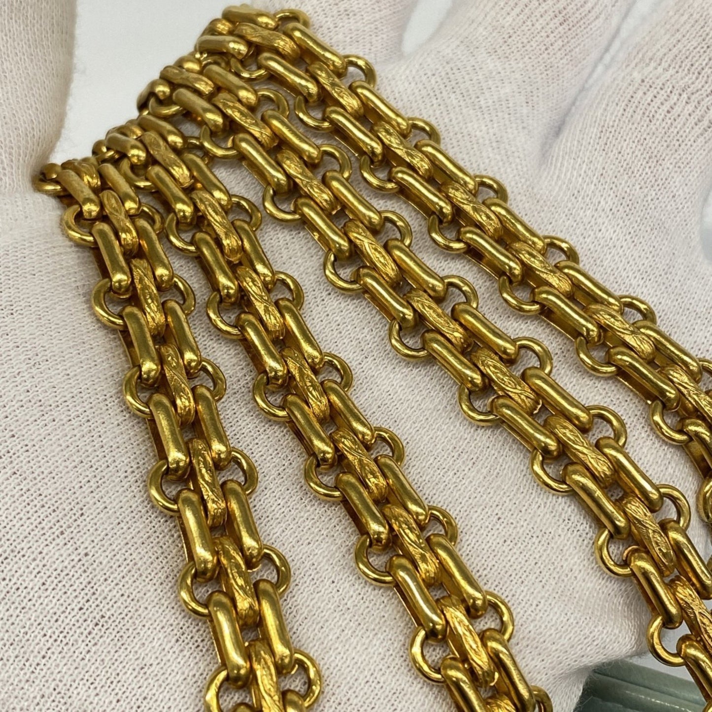 Chanel Shoulder Bag Chain Lambskin Mint Green